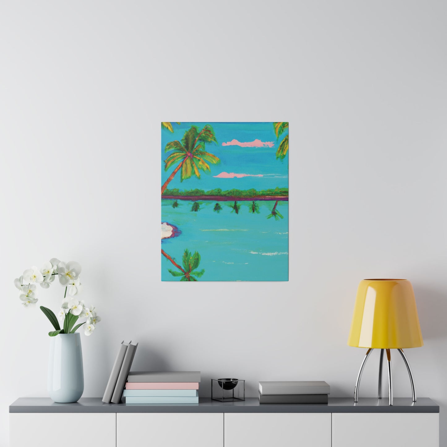 3739G - Bahamas Ocean Painting Print | Bahamas | Ocean | Beach | Poster | Home Decor | Wall Art | Canvas