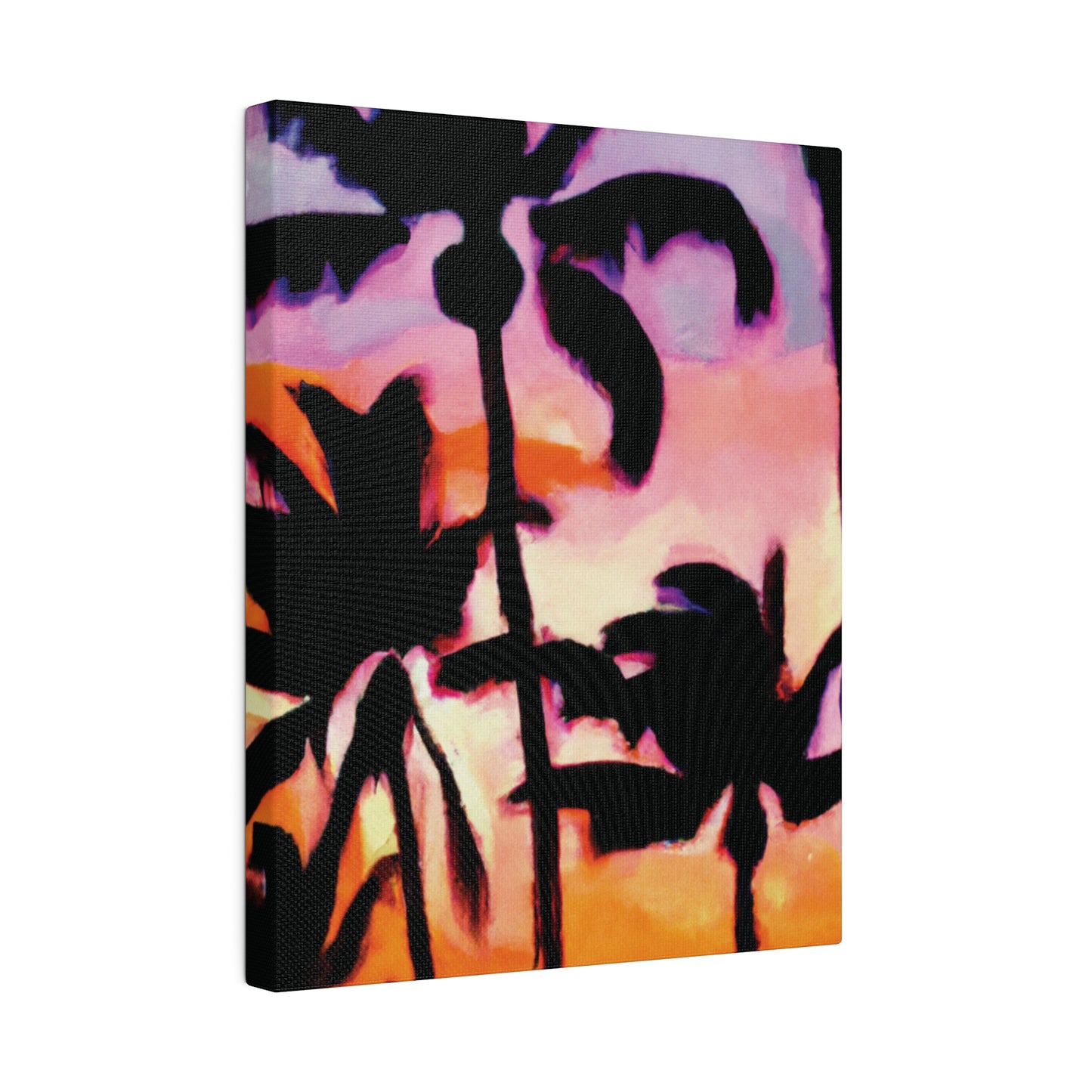 2090A - Miami Beach Sunset Painting Print | Miami | Beach | Sunset | Poster | Home Decor | Wall Art | Canvas