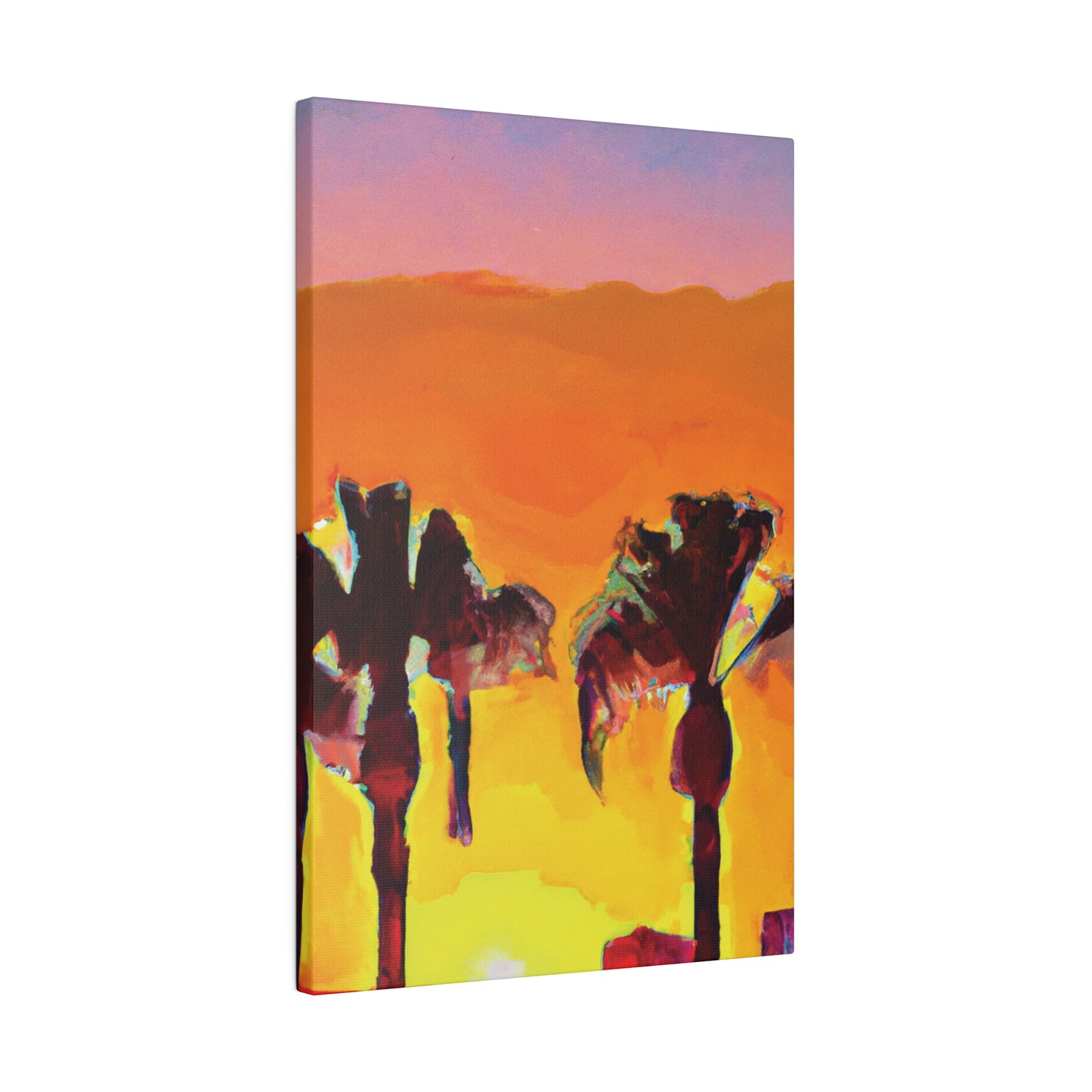 9347V - Miami Beach Sunset Painting Print | Miami | Beach | Sunset | Poster | Home Decor | Wall Art | Canvas