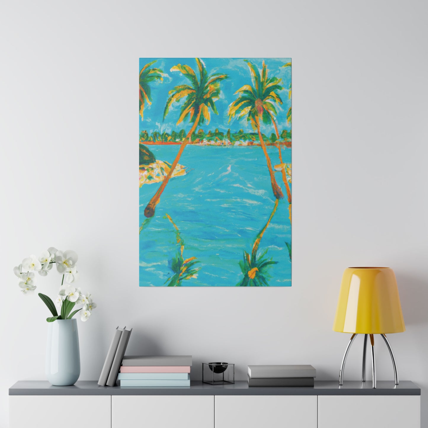 4338G - Bahamas Ocean Painting Print | Bahamas | Ocean | Beach | Poster | Home Decor | Wall Art | Canvas