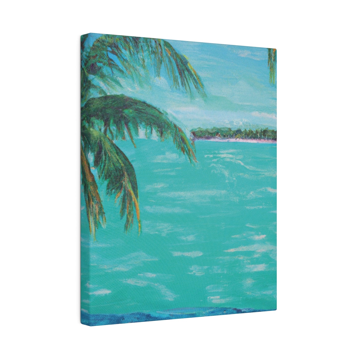 362P - Bahamas Ocean Painting Print | Bahamas | Ocean | Beach | Poster | Home Decor | Wall Art | Canvas