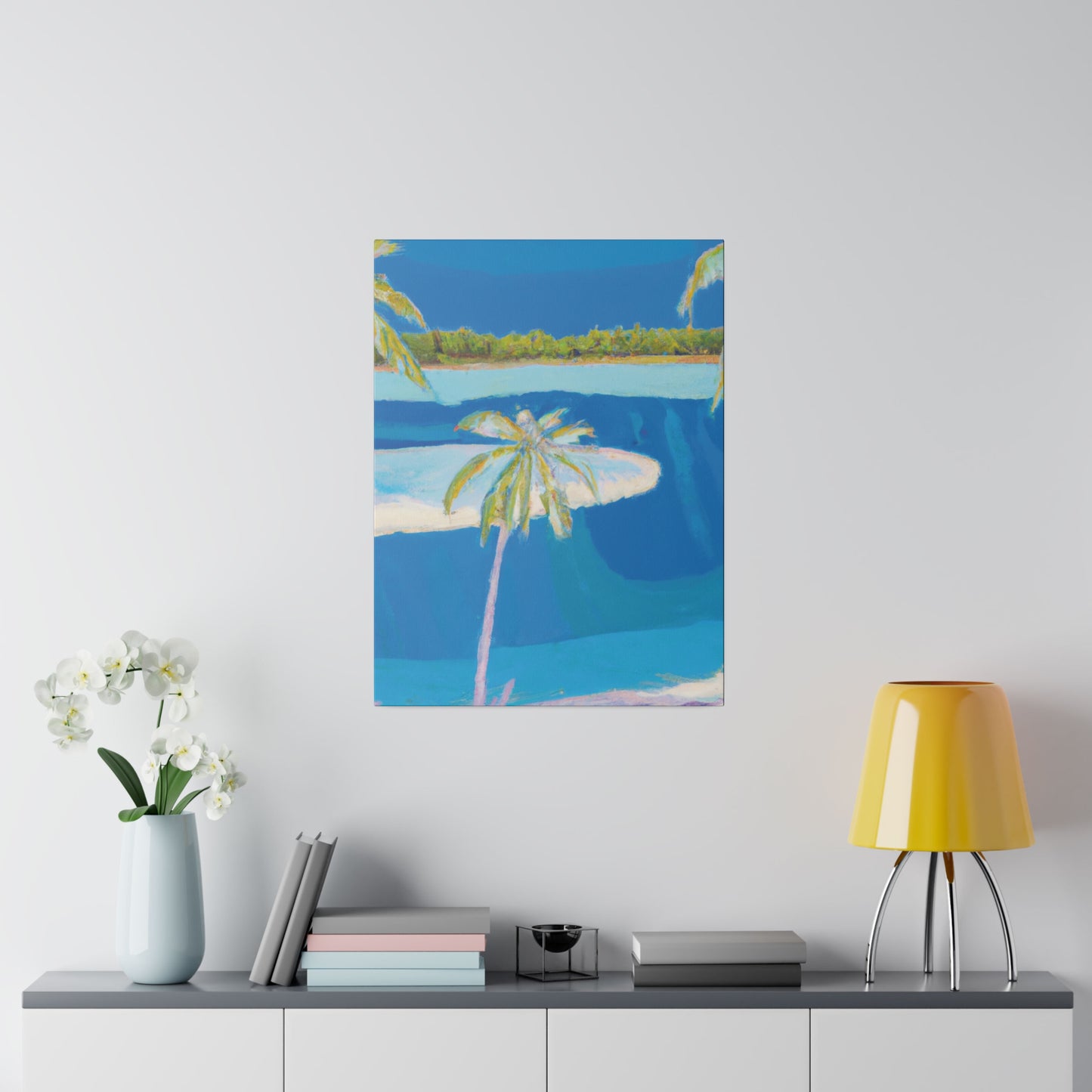 9231F - Bahamas Ocean Painting Print | Bahamas | Ocean | Beach | Poster | Home Decor | Wall Art | Canvas