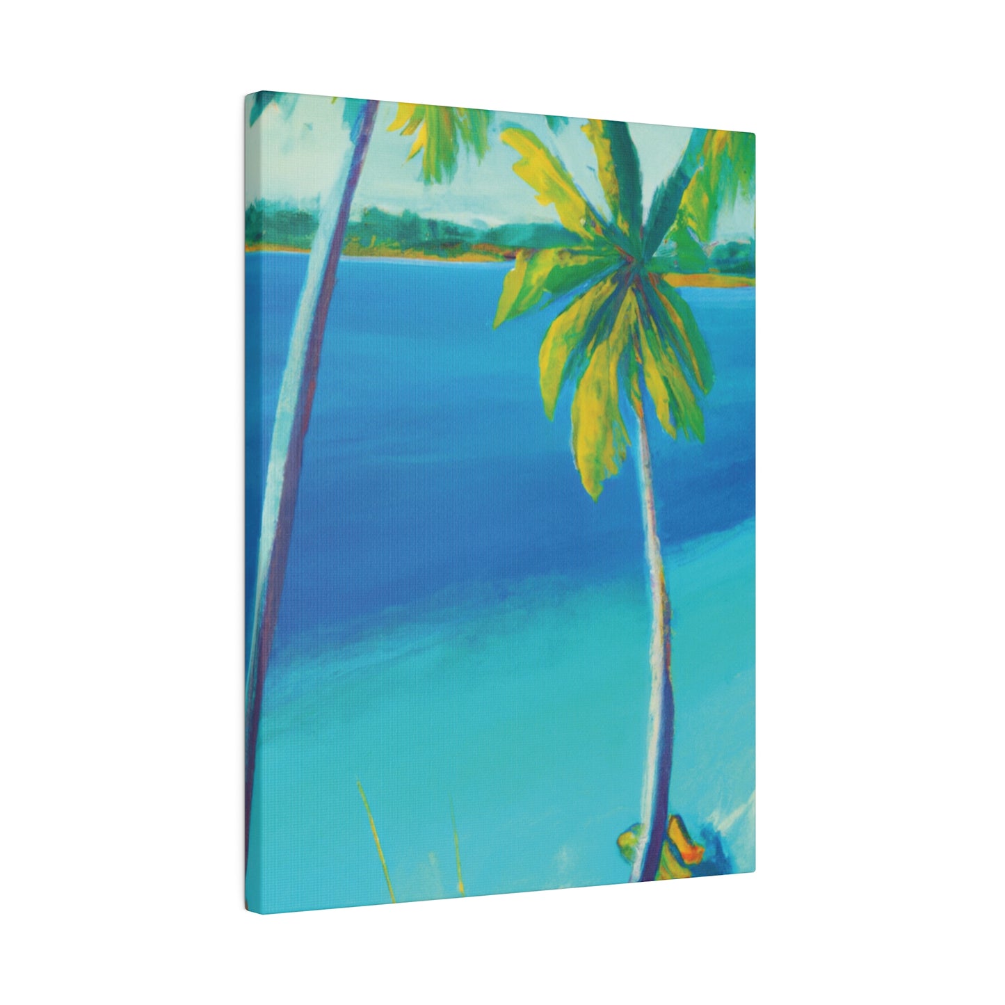 7593L - Bahamas Ocean Painting Print | Bahamas | Ocean | Beach | Poster | Home Decor | Wall Art | Canvas