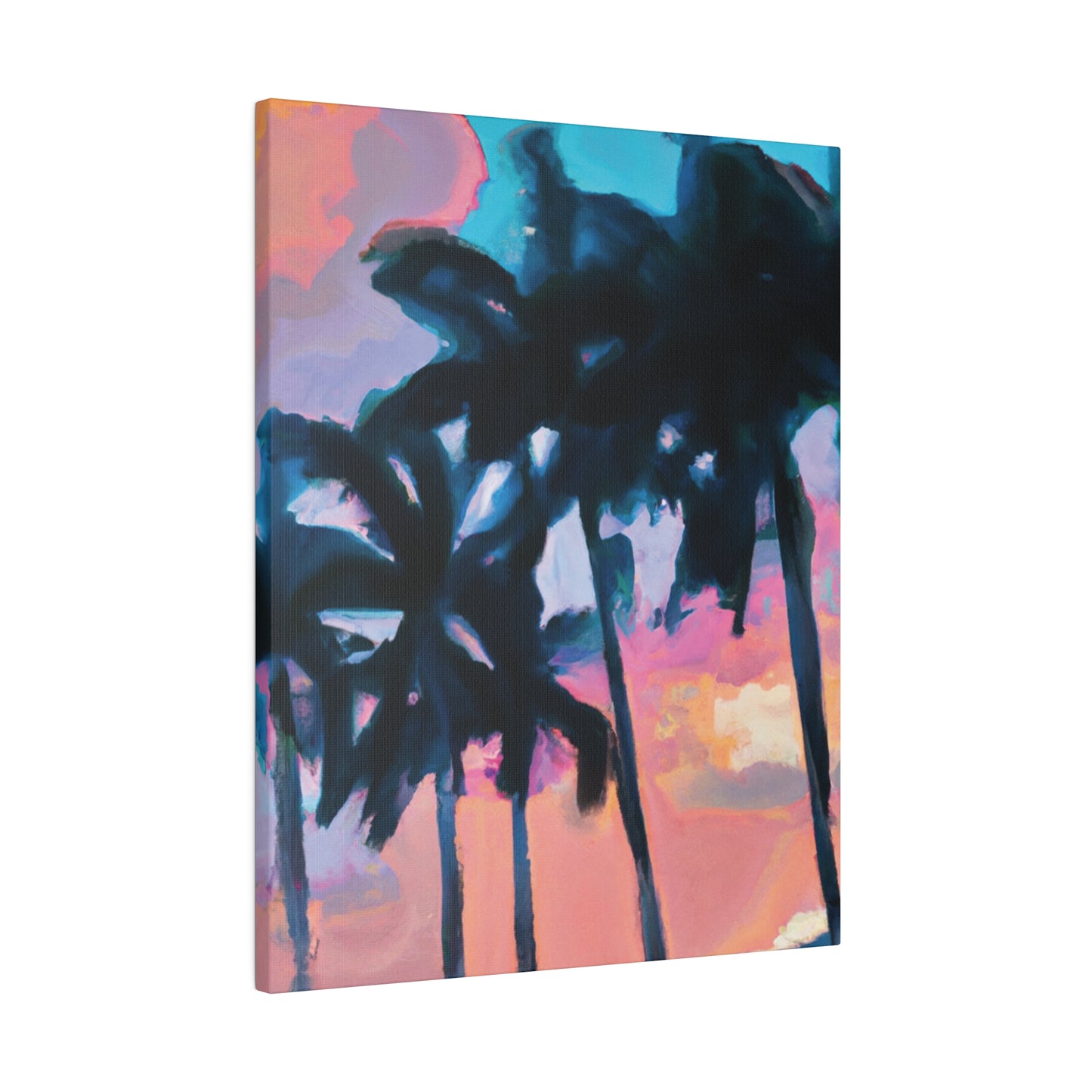 7234X - Miami Beach Sunset Painting Print | Miami | Beach | Sunset | Poster | Home Decor | Wall Art | Canvas