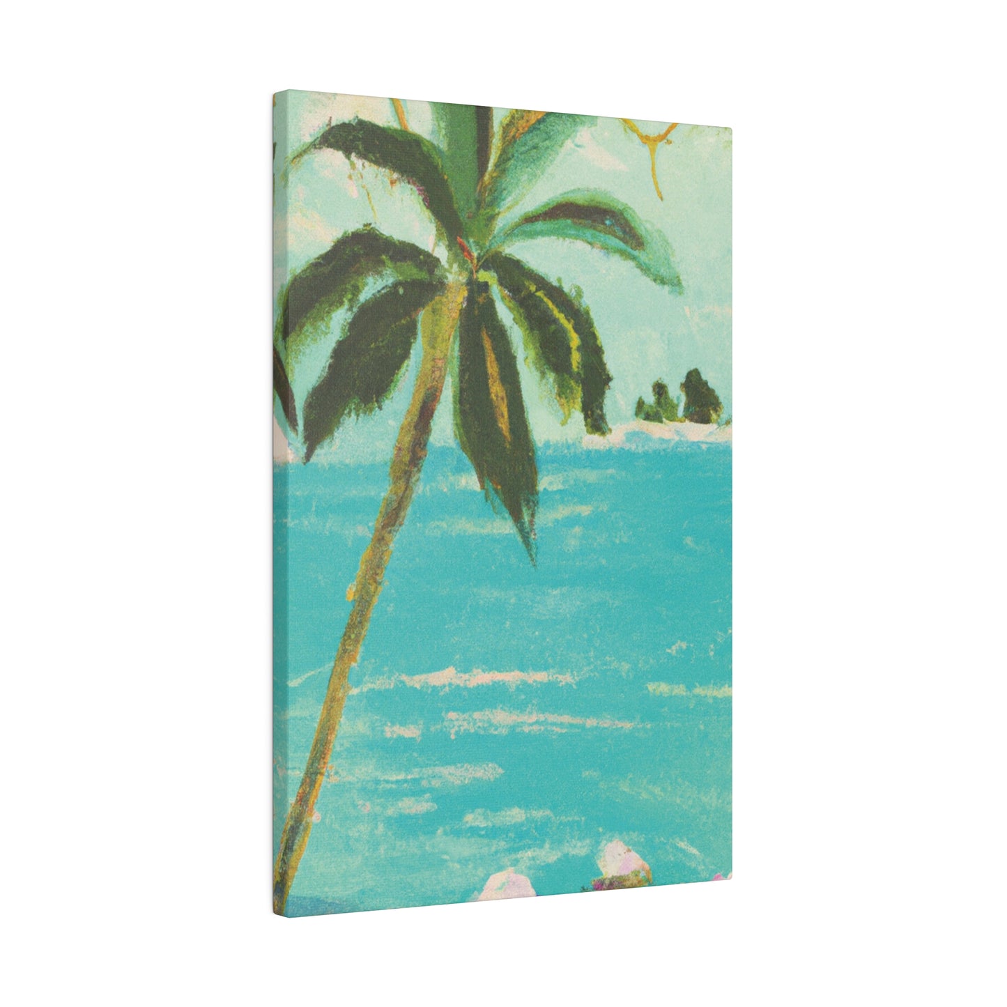 8809K - Bahamas Ocean Painting Print | Bahamas | Ocean | Beach | Poster | Home Decor | Wall Art | Canvas