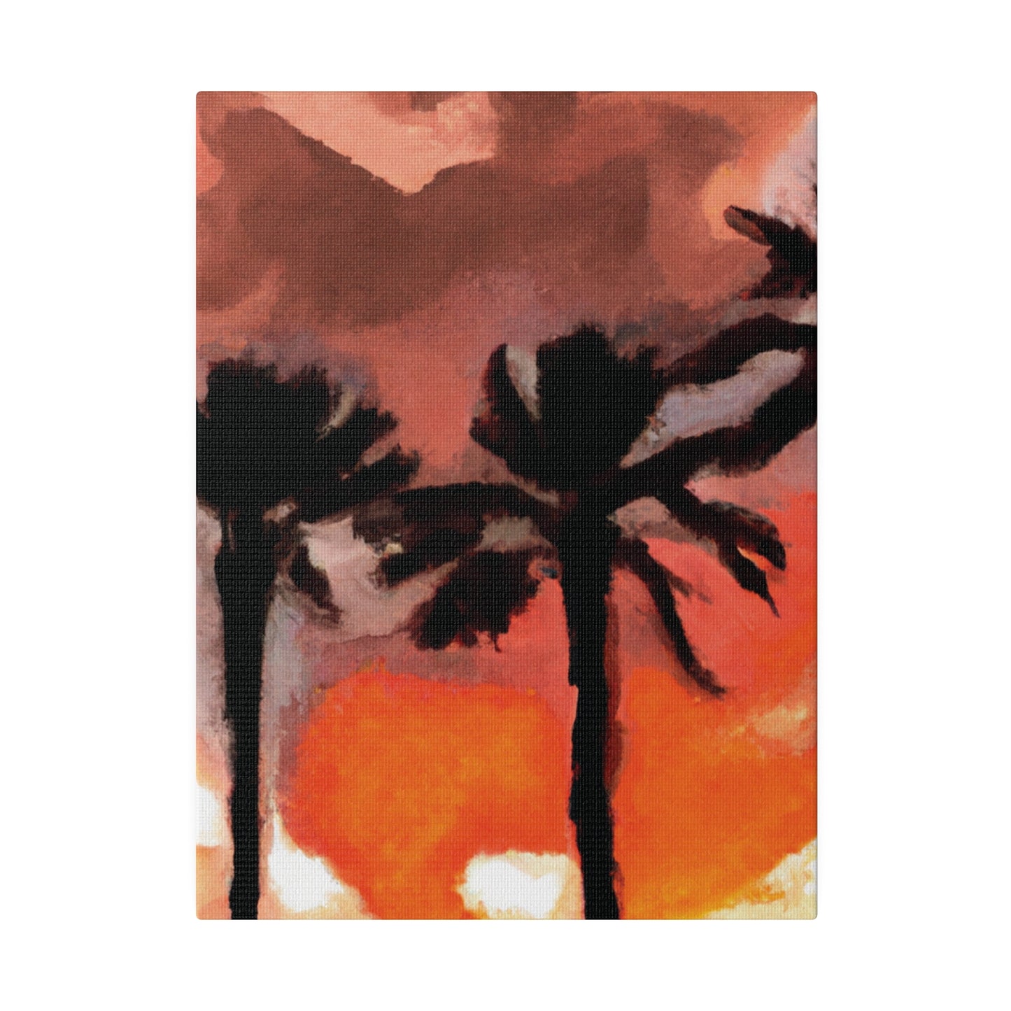 9073X - Miami Beach Sunset Painting Print | Miami | Beach | Sunset | Poster | Home Decor | Wall Art | Canvas