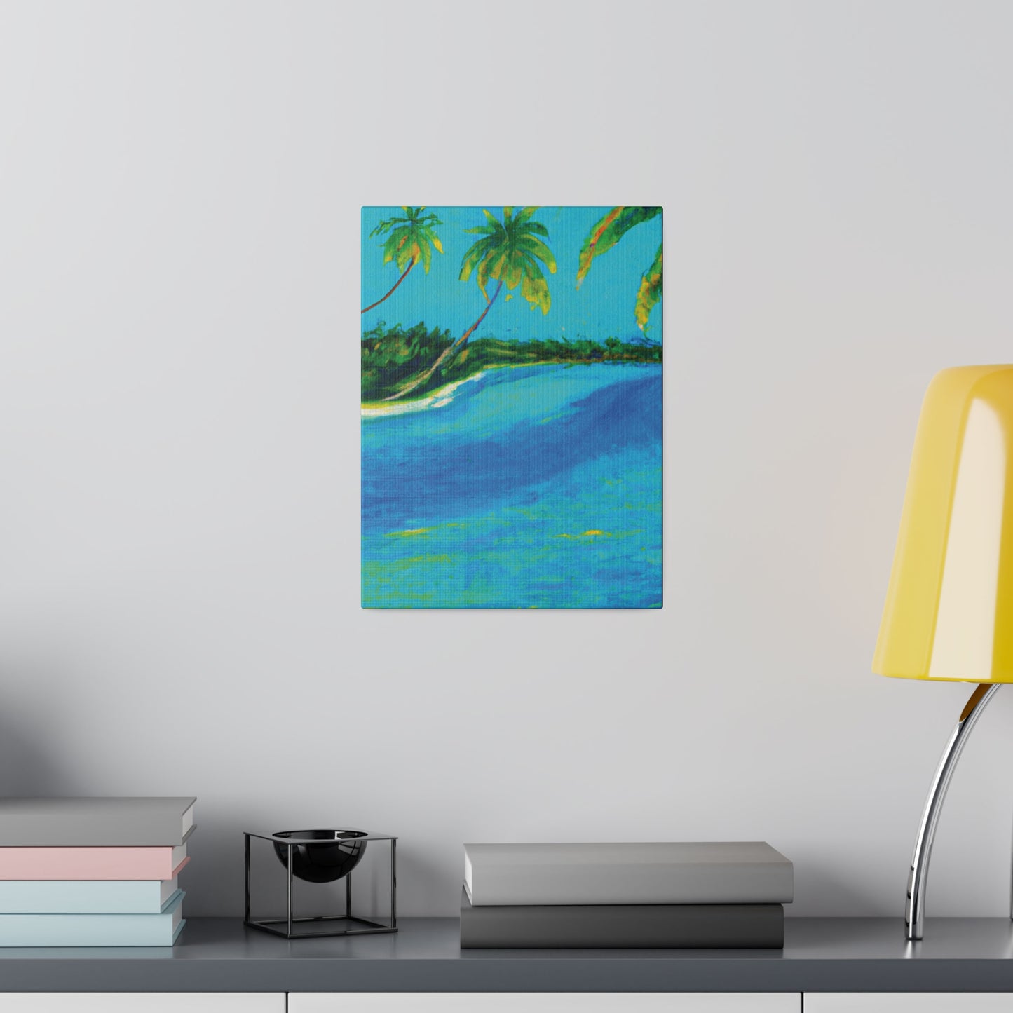 5491K - Bahamas Ocean Painting Print | Bahamas | Ocean | Beach | Poster | Home Decor | Wall Art | Canvas