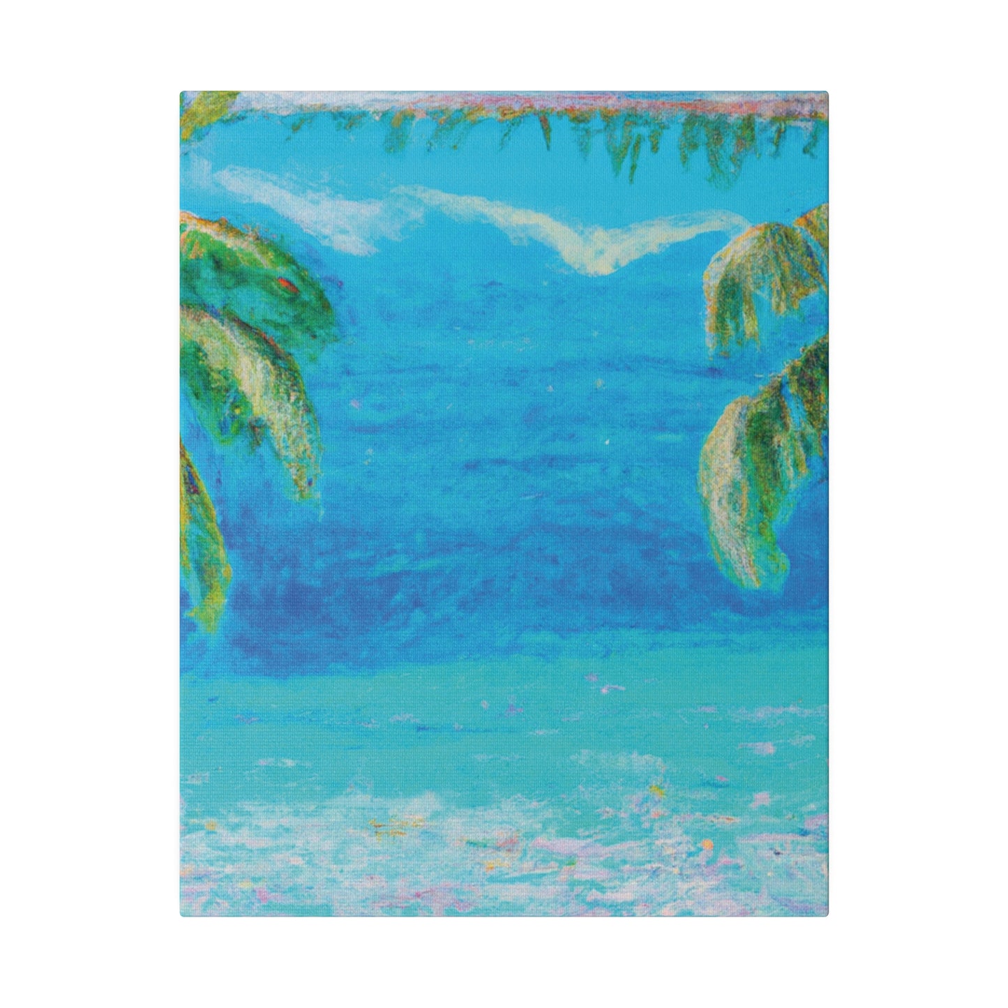 8159P - Bahamas Ocean Painting Print | Bahamas | Ocean | Beach | Poster | Home Decor | Wall Art | Canvas