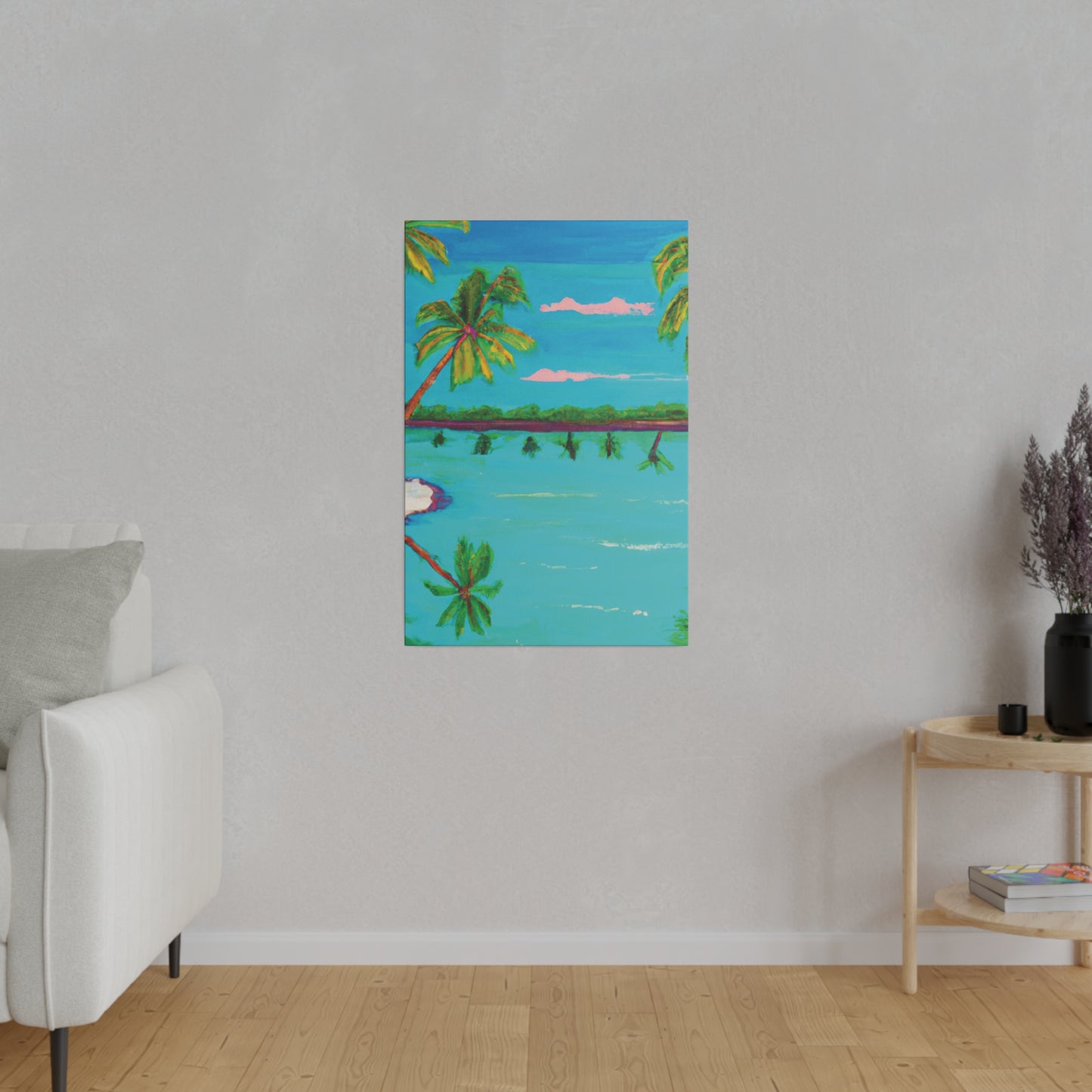 3739G - Bahamas Ocean Painting Print | Bahamas | Ocean | Beach | Poster | Home Decor | Wall Art | Canvas