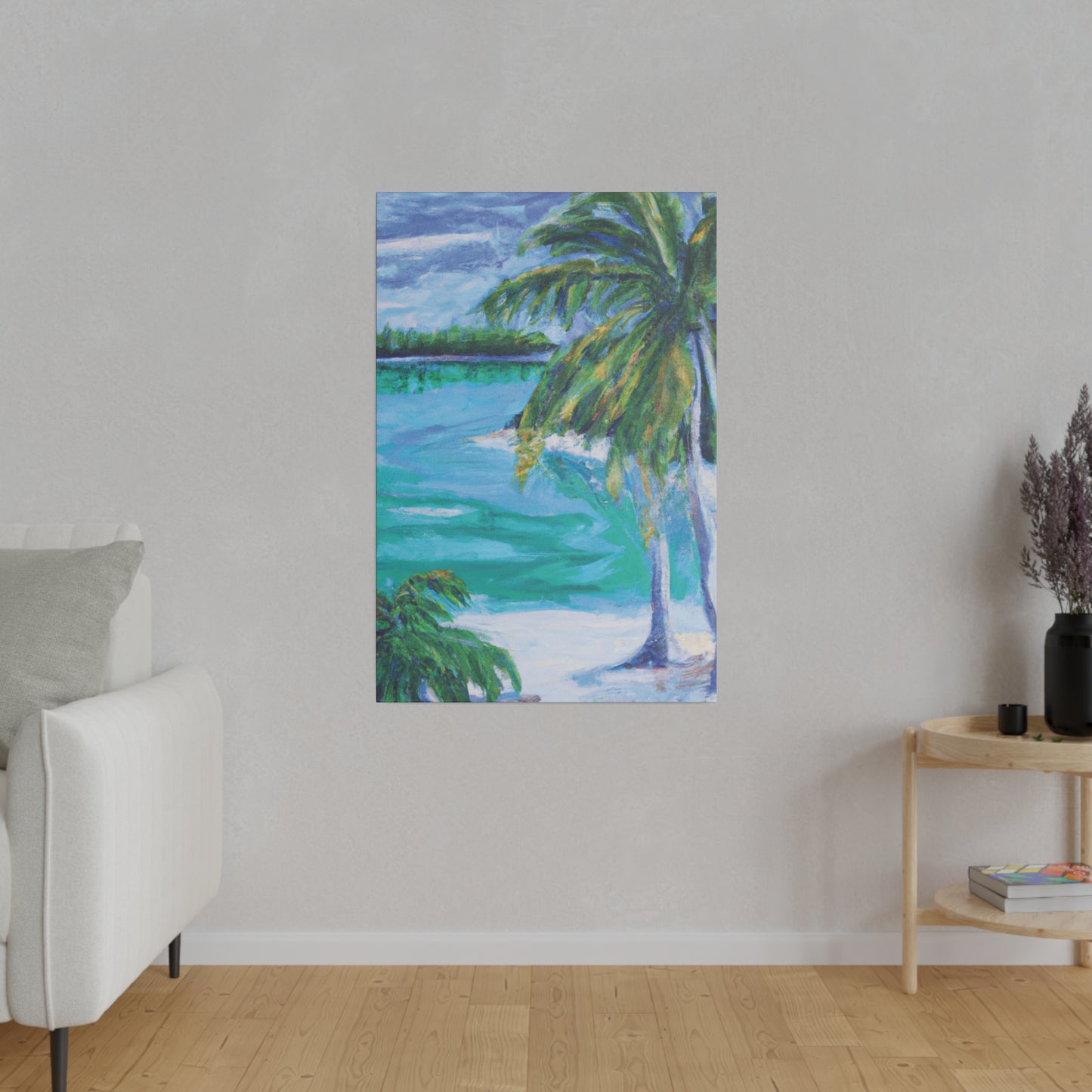 8721Q - Bahamas Ocean Painting Print | Bahamas | Ocean | Beach | Poster | Home Decor | Wall Art | Canvas