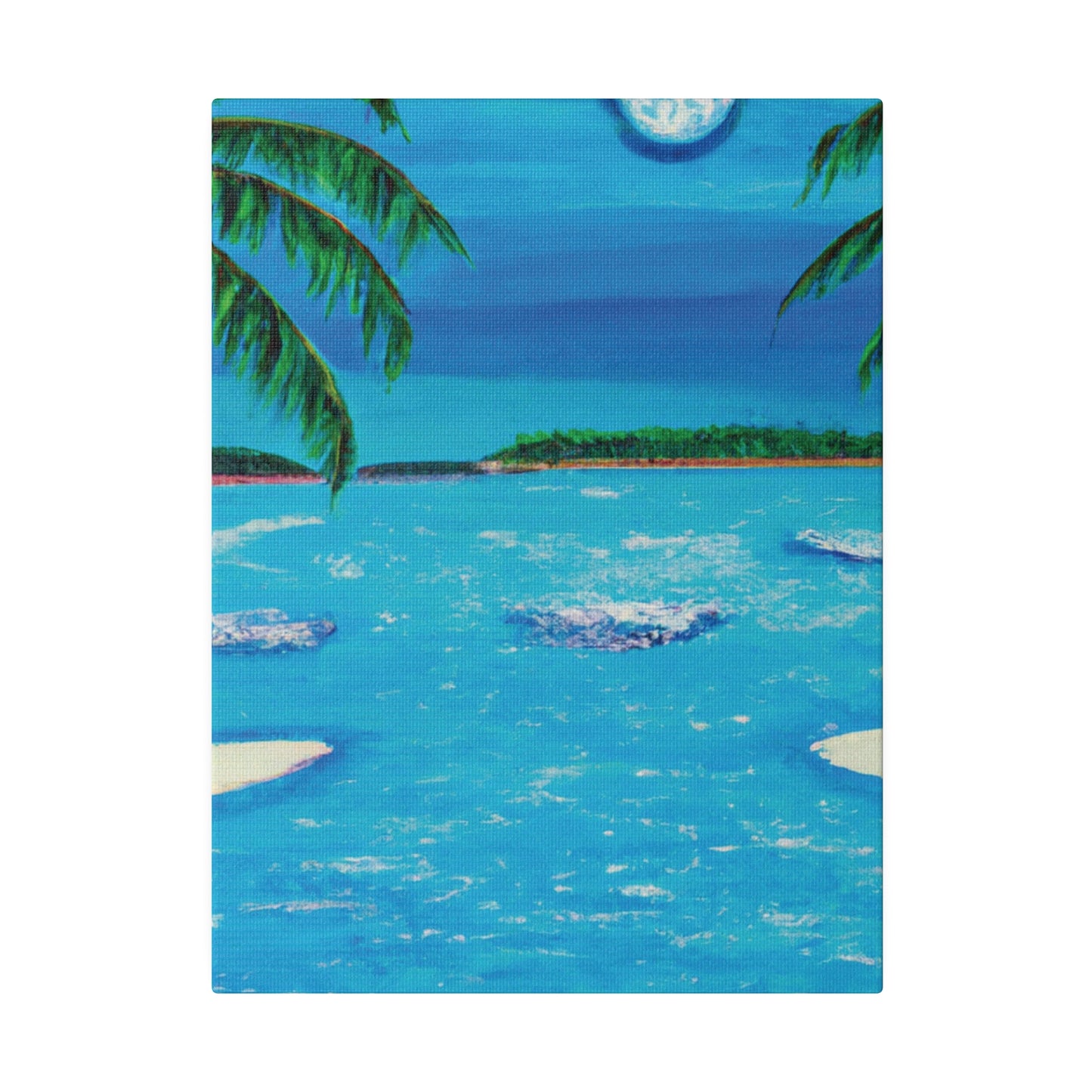 7239Z - Bahamas Ocean Painting Print | Bahamas | Ocean | Beach | Poster | Home Decor | Wall Art | Canvas