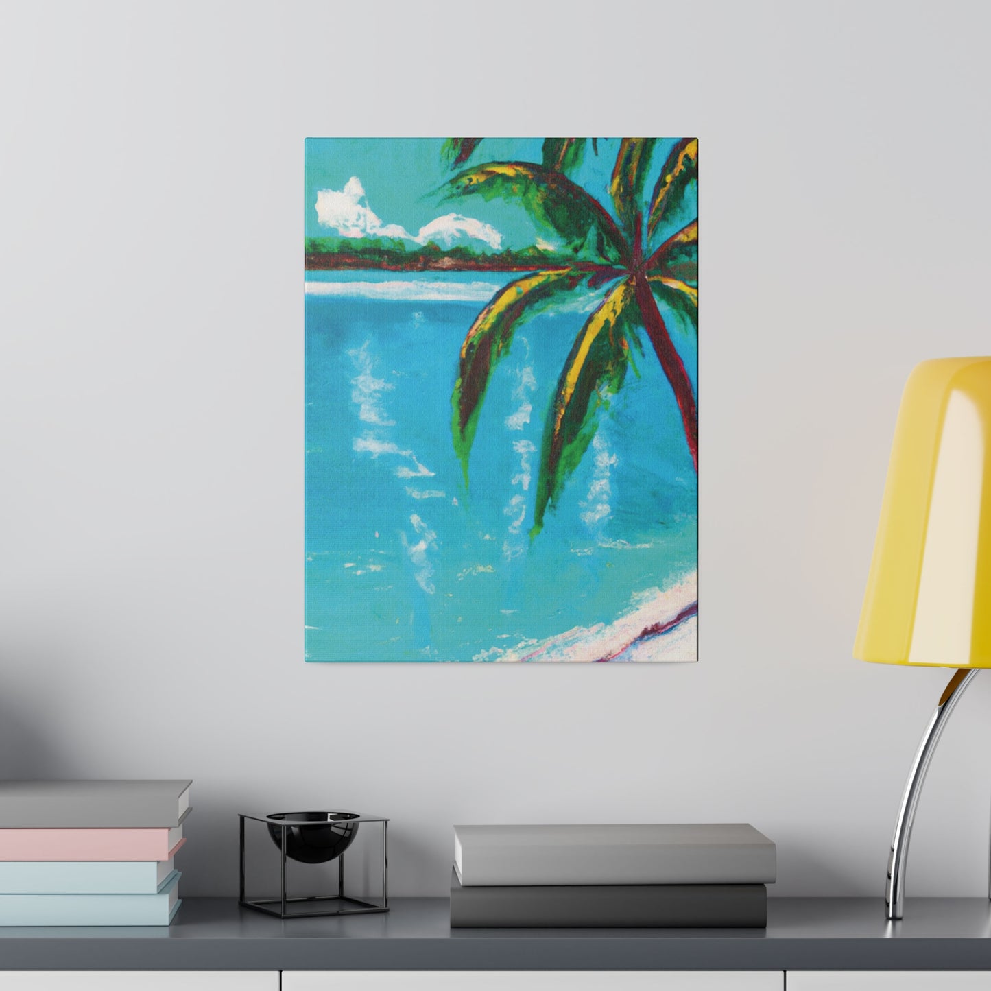 3917M - Bahamas Ocean Painting Print | Bahamas | Ocean | Beach | Poster | Home Decor | Wall Art | Canvas