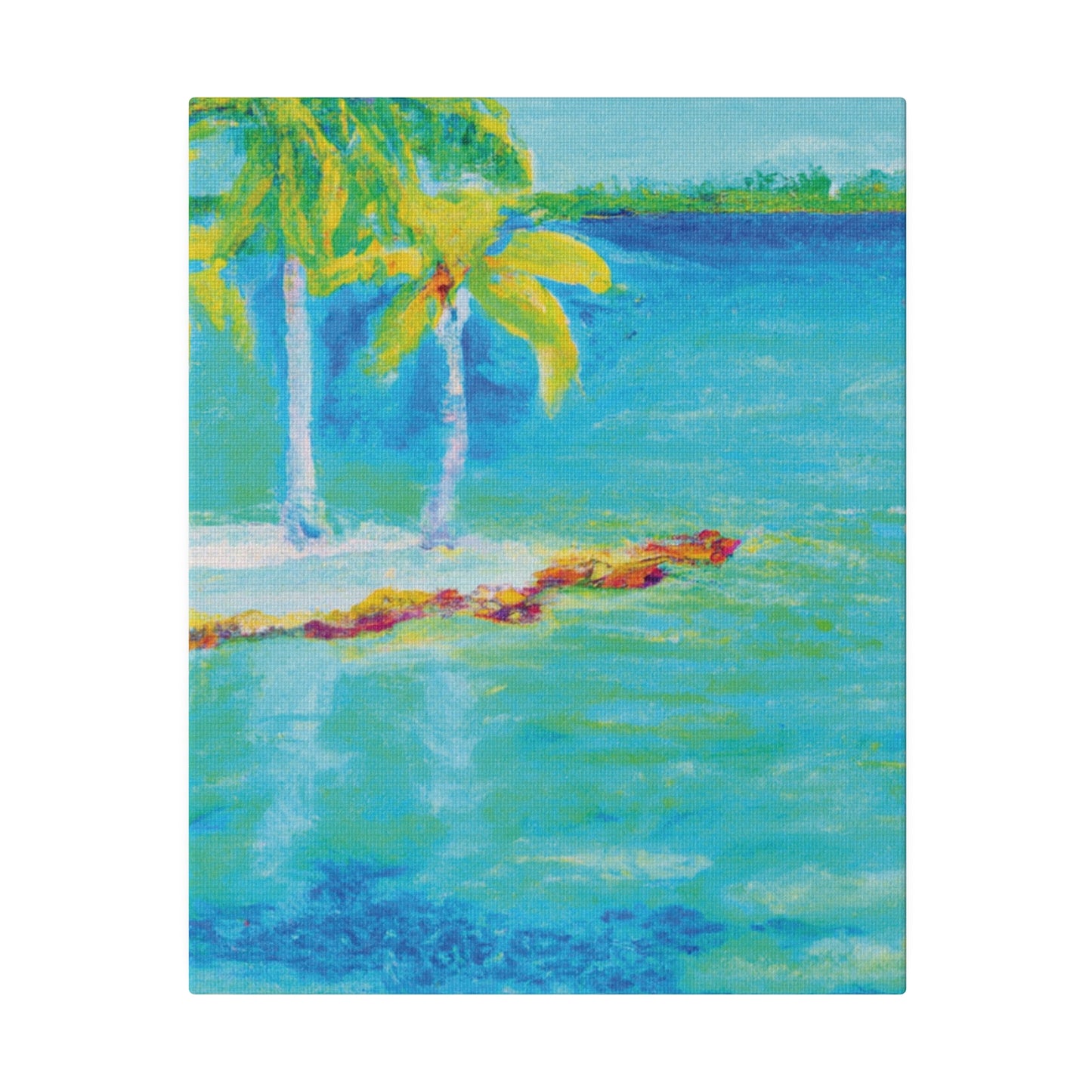 4444R - Bahamas Ocean Painting Print | Bahamas | Ocean | Beach | Poster | Home Decor | Wall Art | Canvas