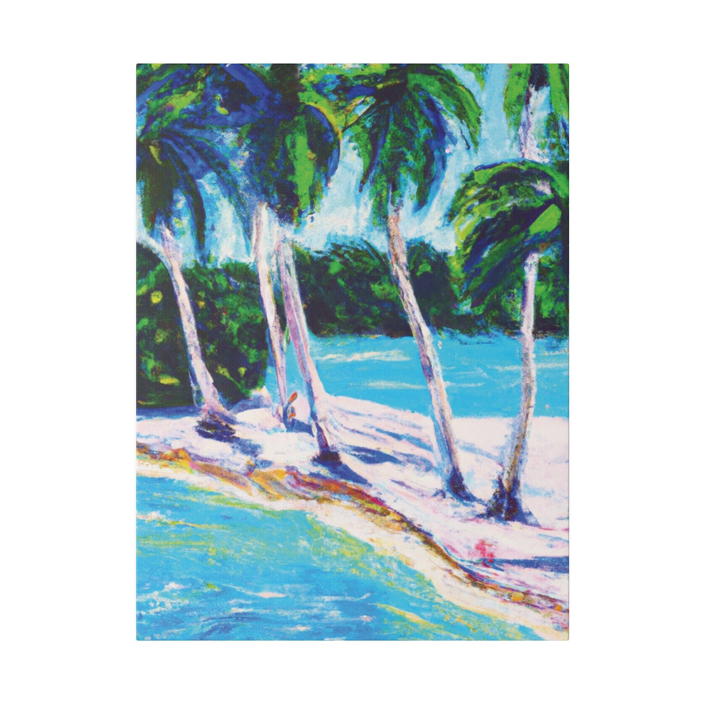 4567L - Bahamas Ocean Painting Print | Bahamas | Ocean | Beach | Poster | Home Decor | Wall Art | Canvas