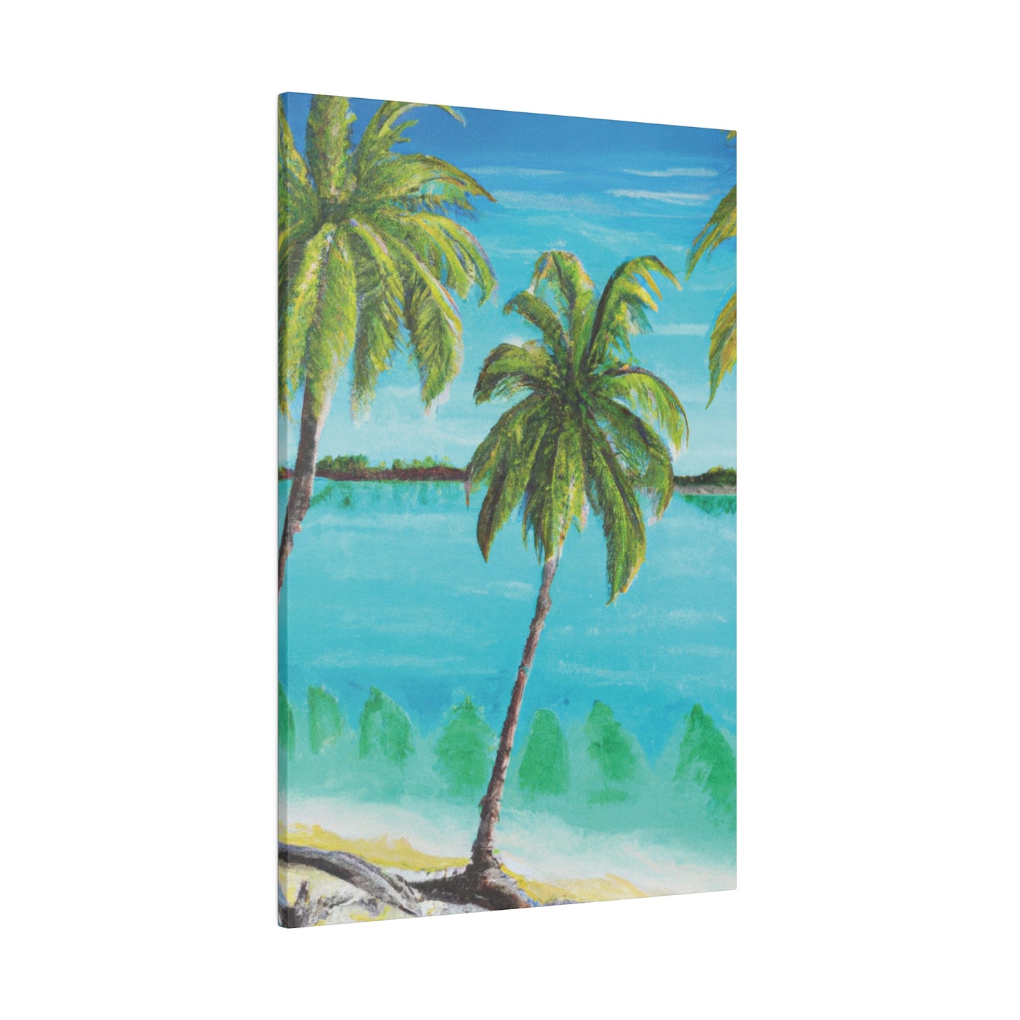 6598N - Bahamas Ocean Painting Print | Bahamas | Ocean | Beach | Poster | Home Decor | Wall Art | Canvas