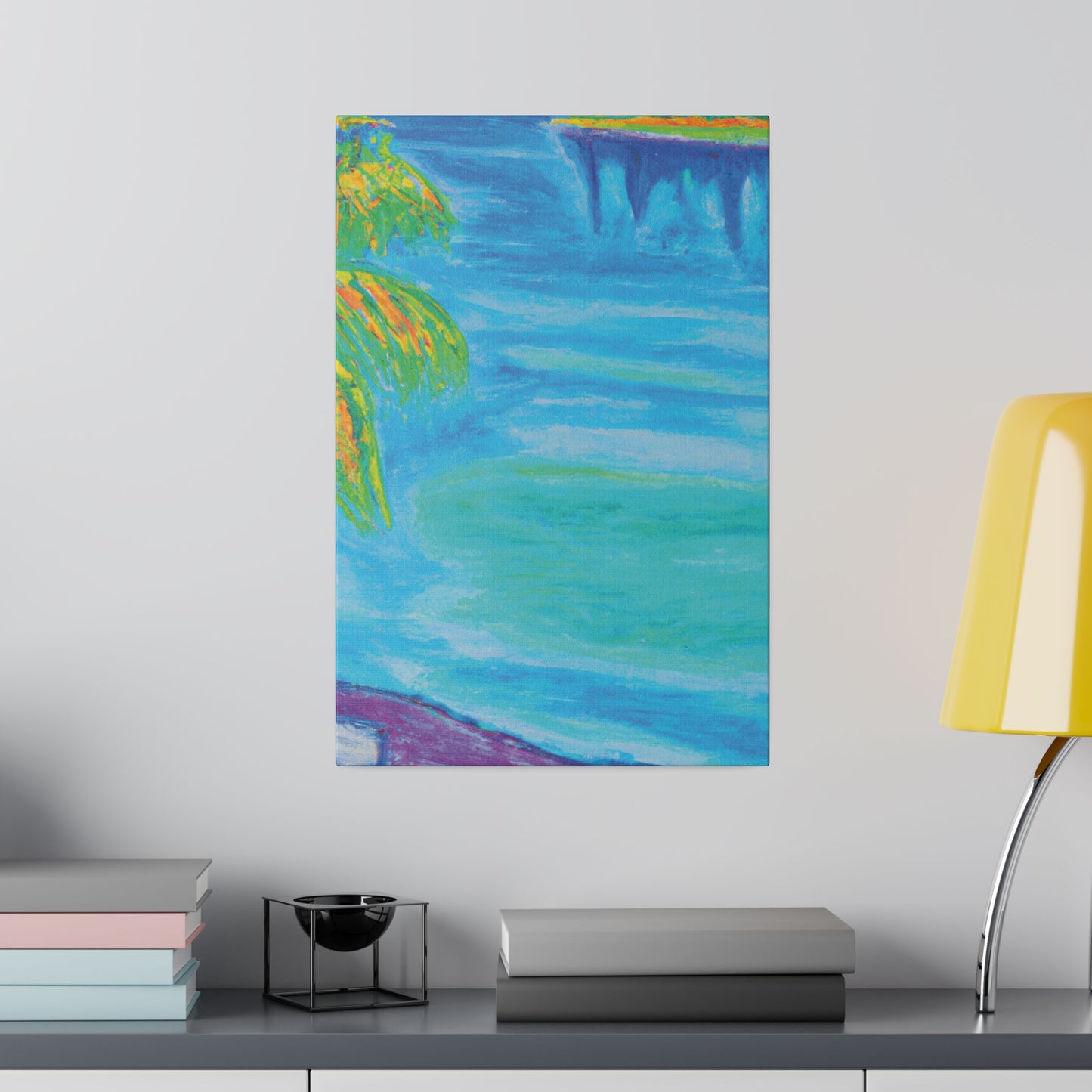 3842G - Bahamas Ocean Painting Print | Bahamas | Ocean | Beach | Poster | Home Decor | Wall Art | Canvas