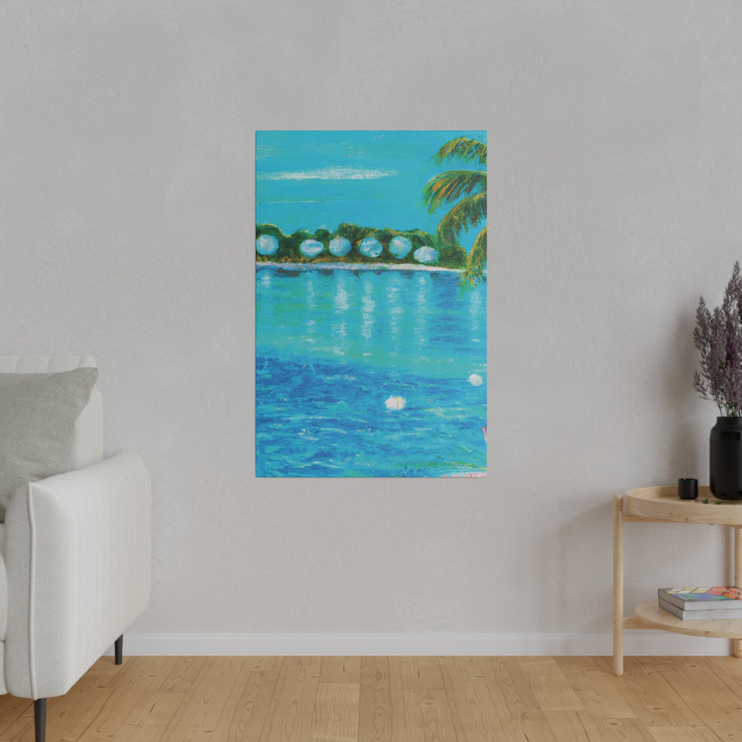 912X - Bahamas Ocean Painting Print | Bahamas | Ocean | Beach | Poster | Home Decor | Wall Art | Canvas