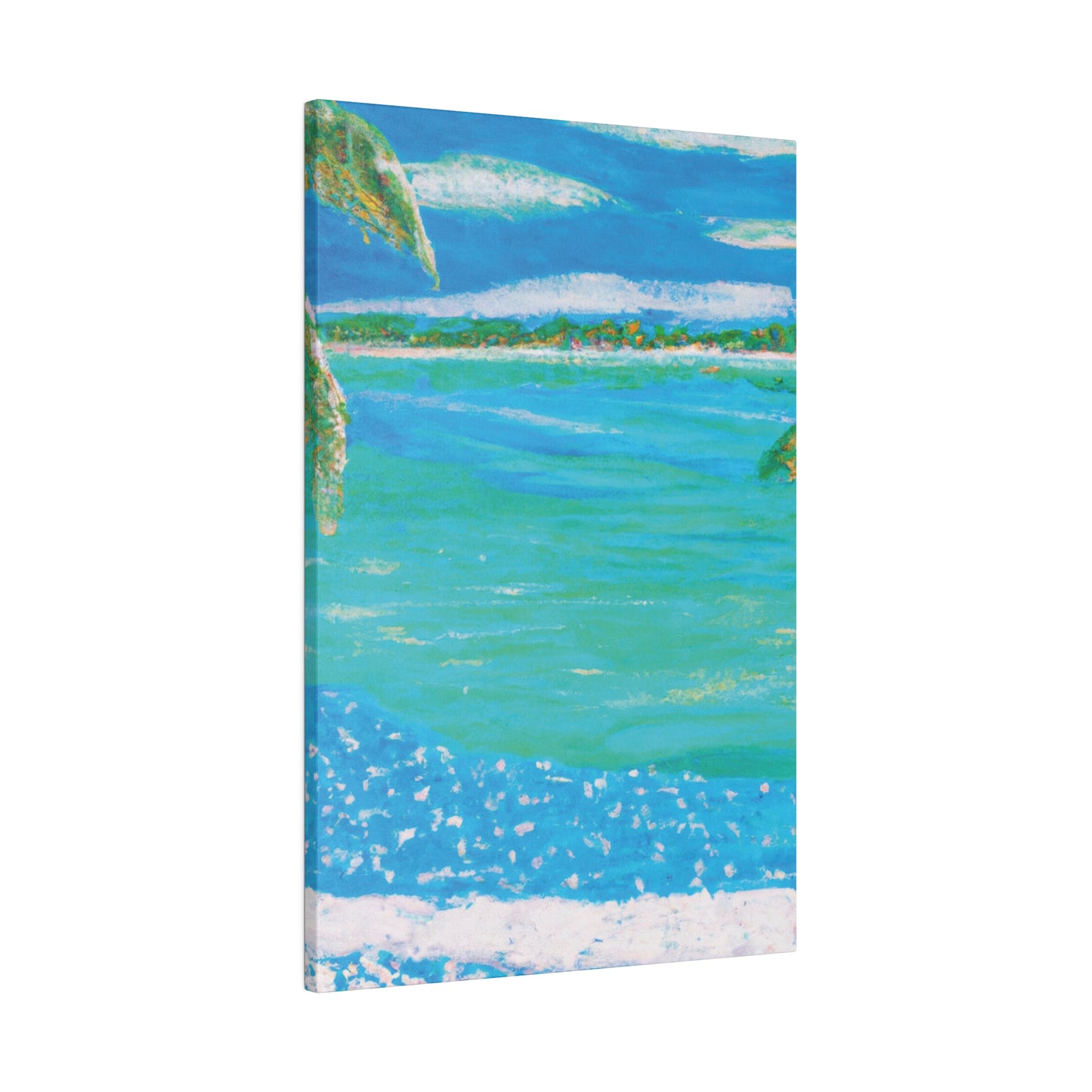 4740W - Bahamas Ocean Painting Print | Bahamas | Ocean | Beach | Poster | Home Decor | Wall Art | Canvas