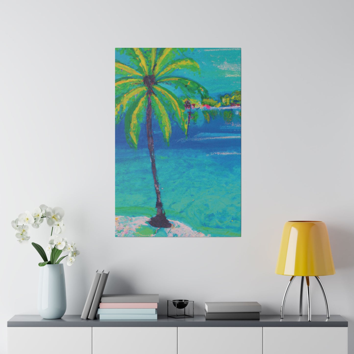 7741F - Bahamas Ocean Painting Print | Bahamas | Ocean | Beach | Poster | Home Decor | Wall Art | Canvas