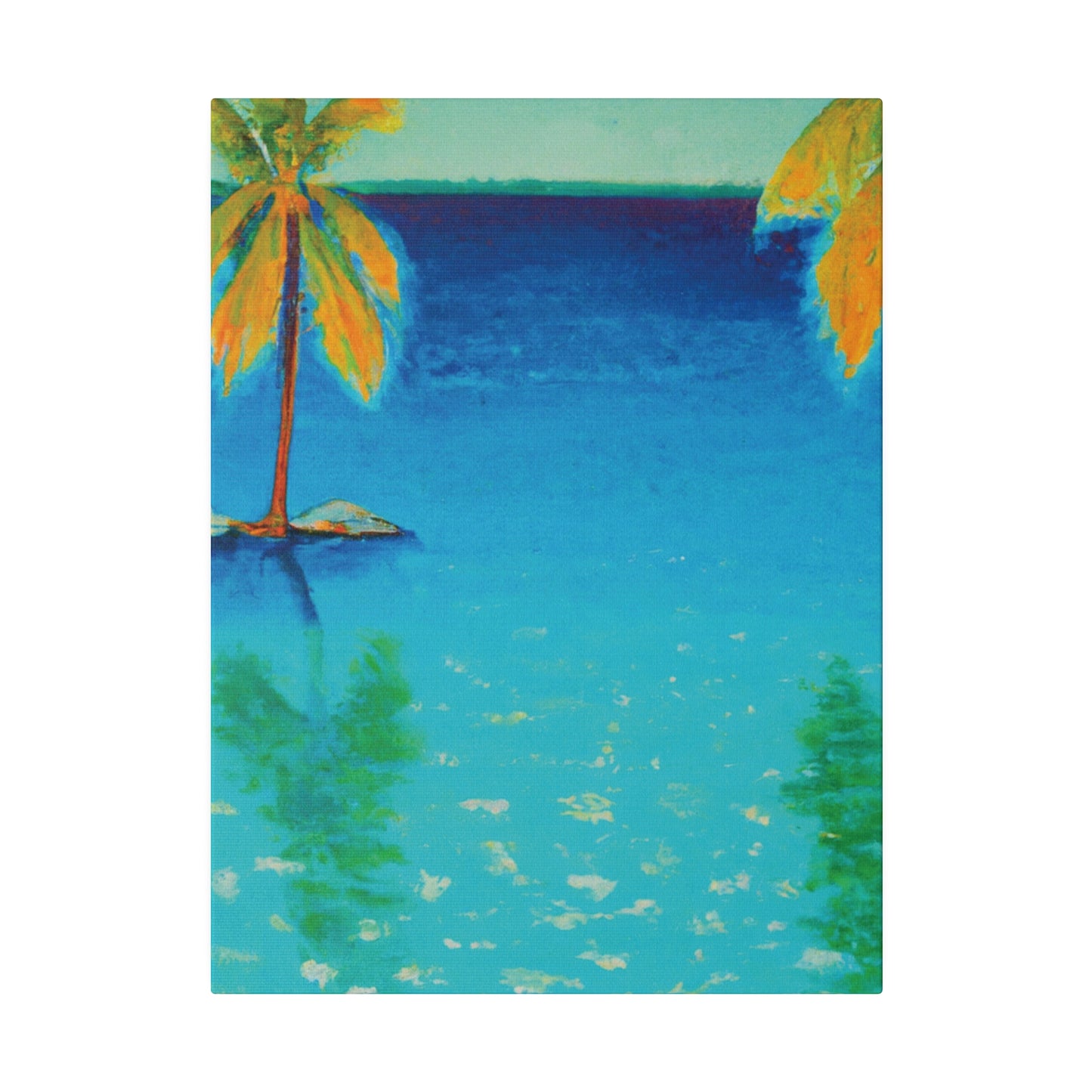 9234A - Bahamas Ocean Painting Print | Bahamas | Ocean | Beach | Poster | Home Decor | Wall Art | Canvas