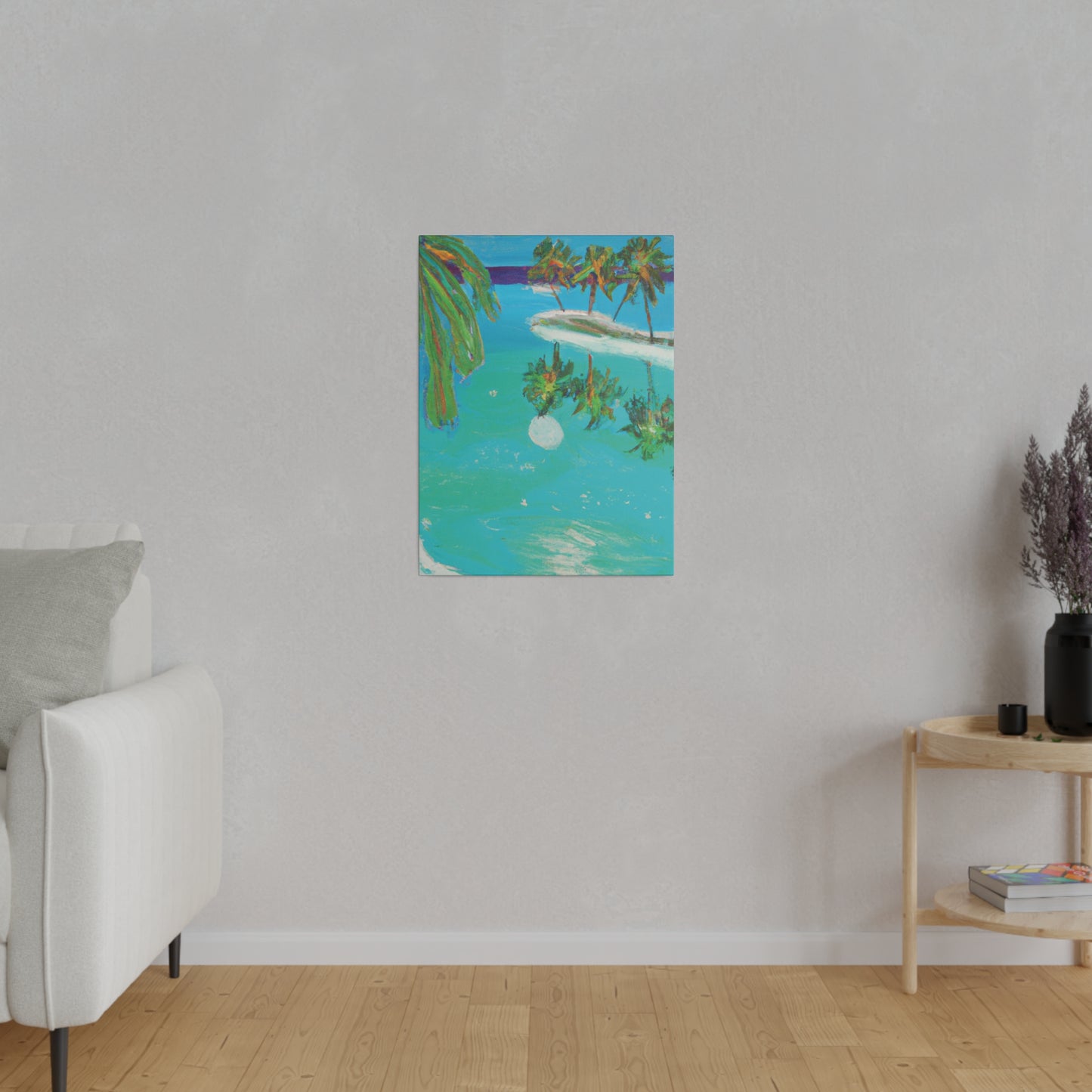 9652Q - Bahamas Ocean Painting Print | Bahamas | Ocean | Beach | Poster | Home Decor | Wall Art | Canvas