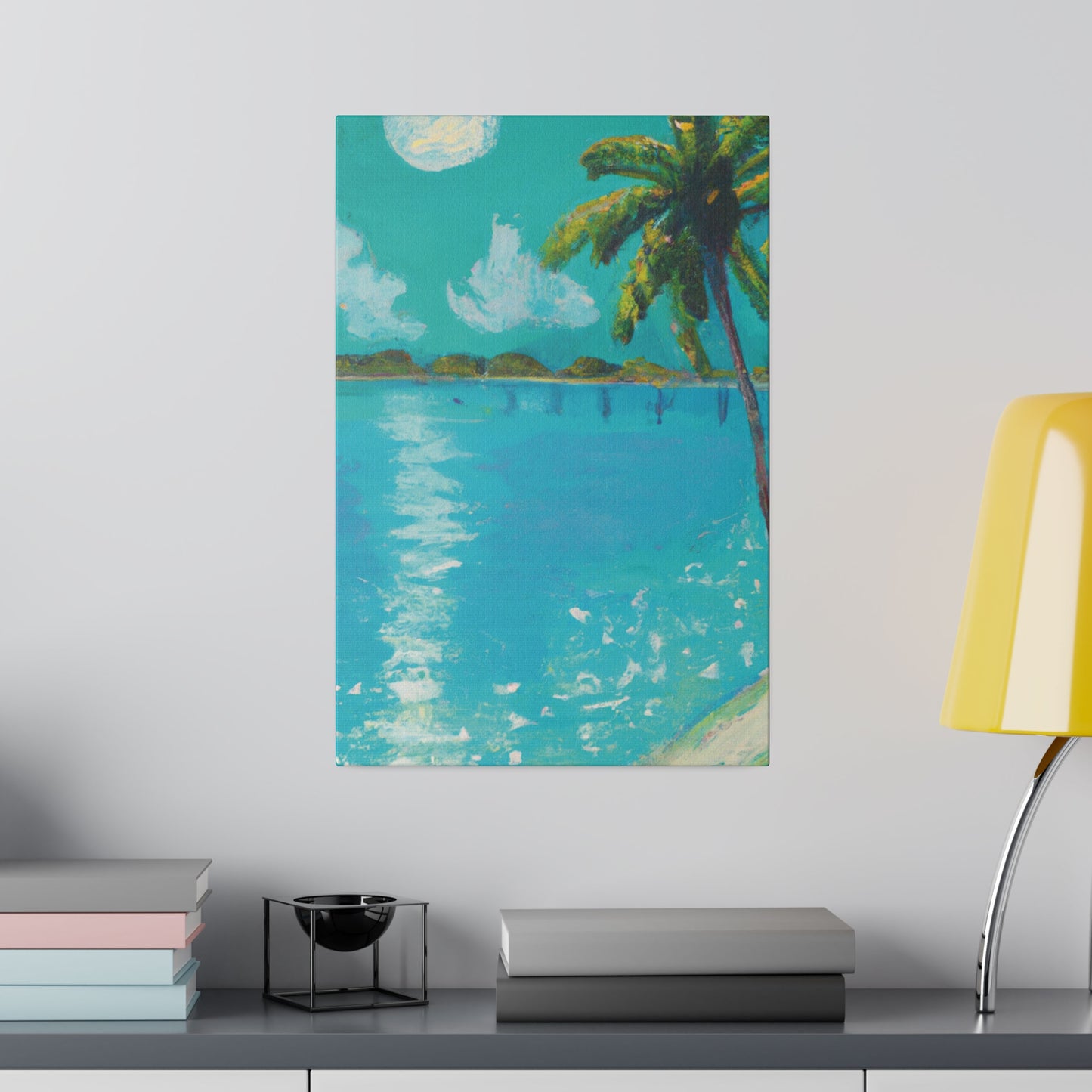 2483G - Bahamas Ocean Painting Print | Bahamas | Ocean | Beach | Poster | Home Decor | Wall Art | Canvas