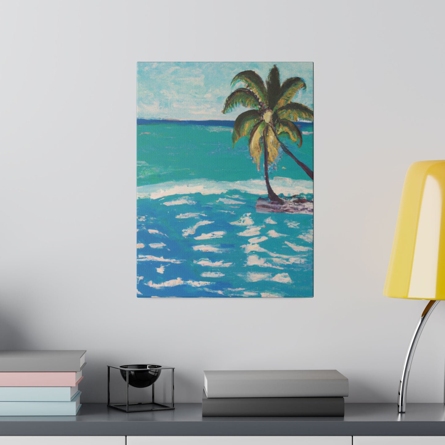 4081V - Bahamas Ocean Painting Print | Bahamas | Ocean | Beach | Poster | Home Decor | Wall Art | Canvas