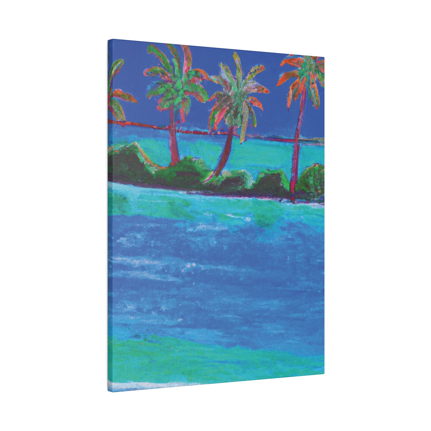 7454G - Bahamas Ocean Painting Print | Bahamas | Ocean | Beach | Poster | Home Decor | Wall Art | Canvas