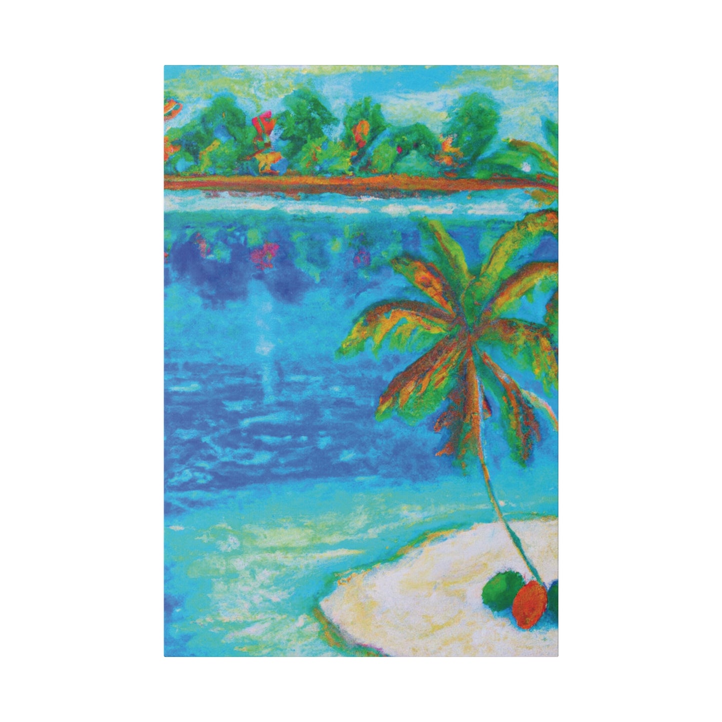 8252T - Bahamas Ocean Painting Print | Bahamas | Ocean | Beach | Poster | Home Decor | Wall Art | Canvas