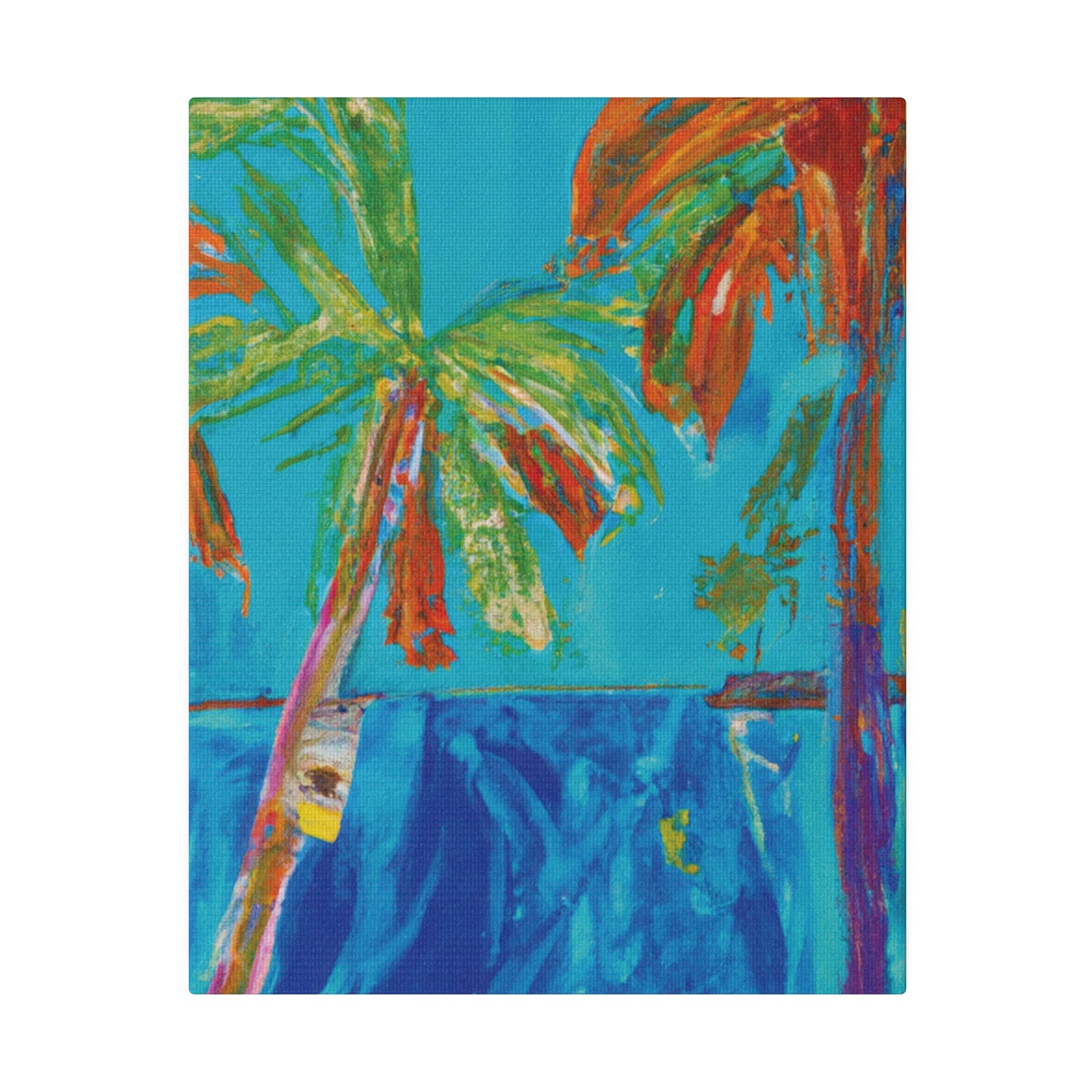 7834J - Bahamas Ocean Painting Print | Bahamas | Ocean | Beach | Poster | Home Decor | Wall Art | Canvas