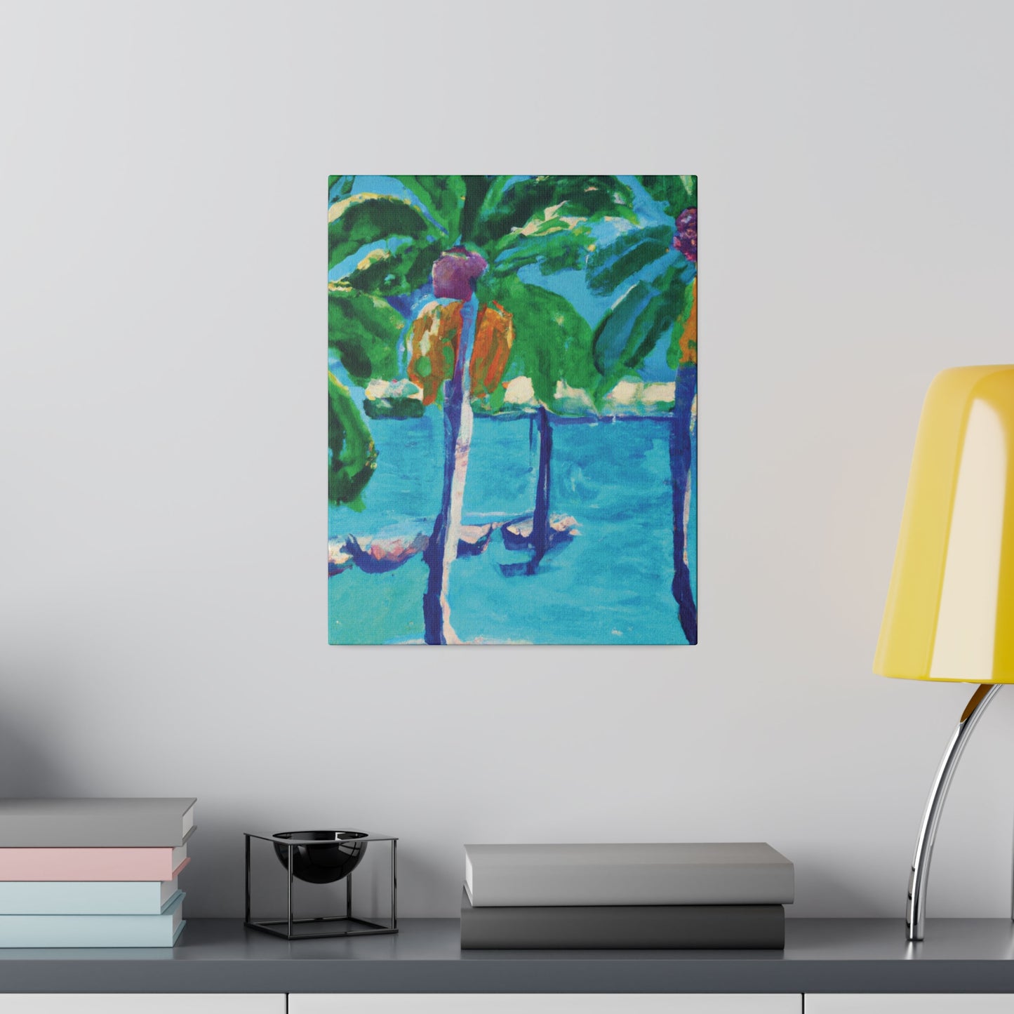 2944U - Bahamas Ocean Painting Print | Bahamas | Ocean | Beach | Poster | Home Decor | Wall Art | Canvas