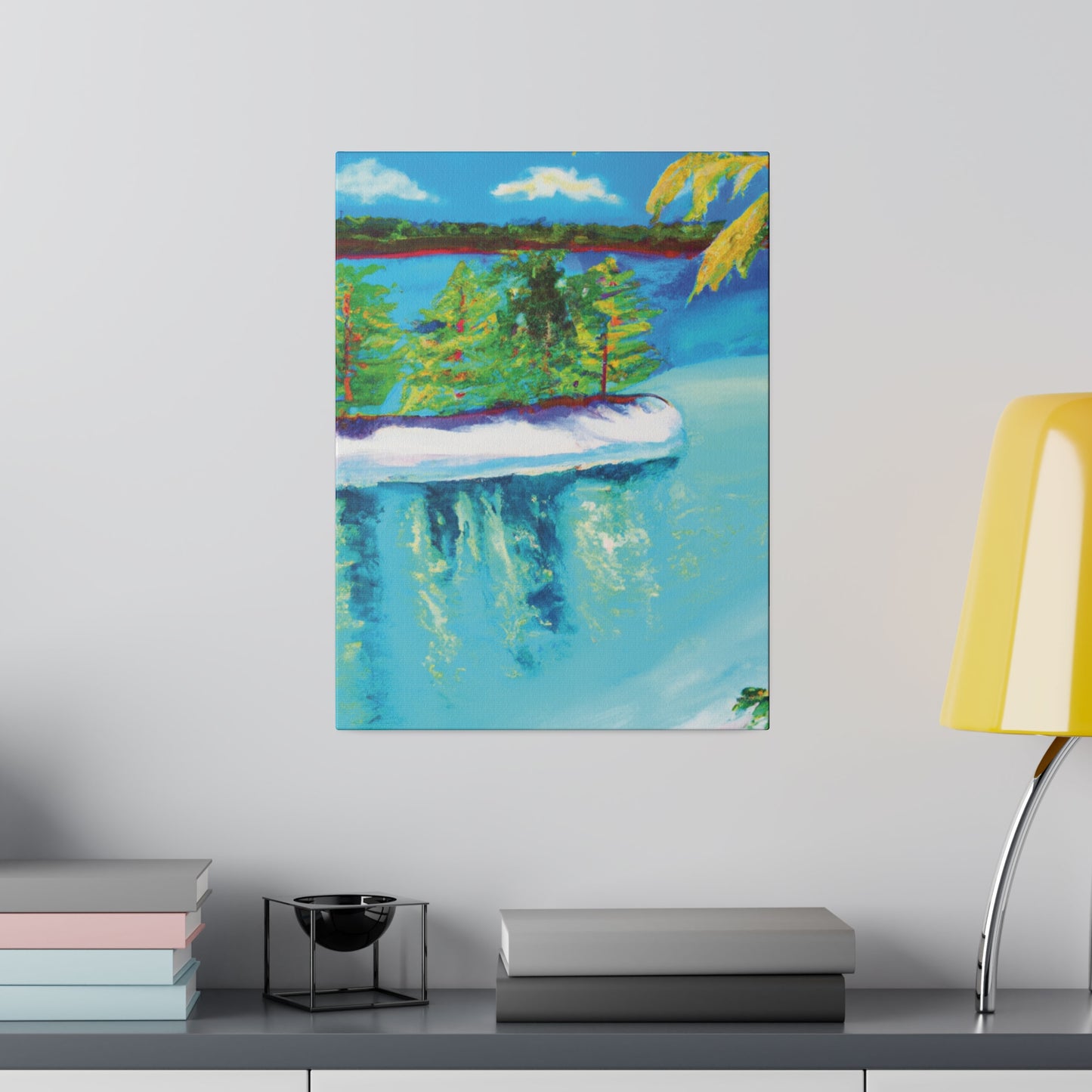 7186C - Bahamas Ocean Painting Print | Bahamas | Ocean | Beach | Poster | Home Decor | Wall Art | Canvas