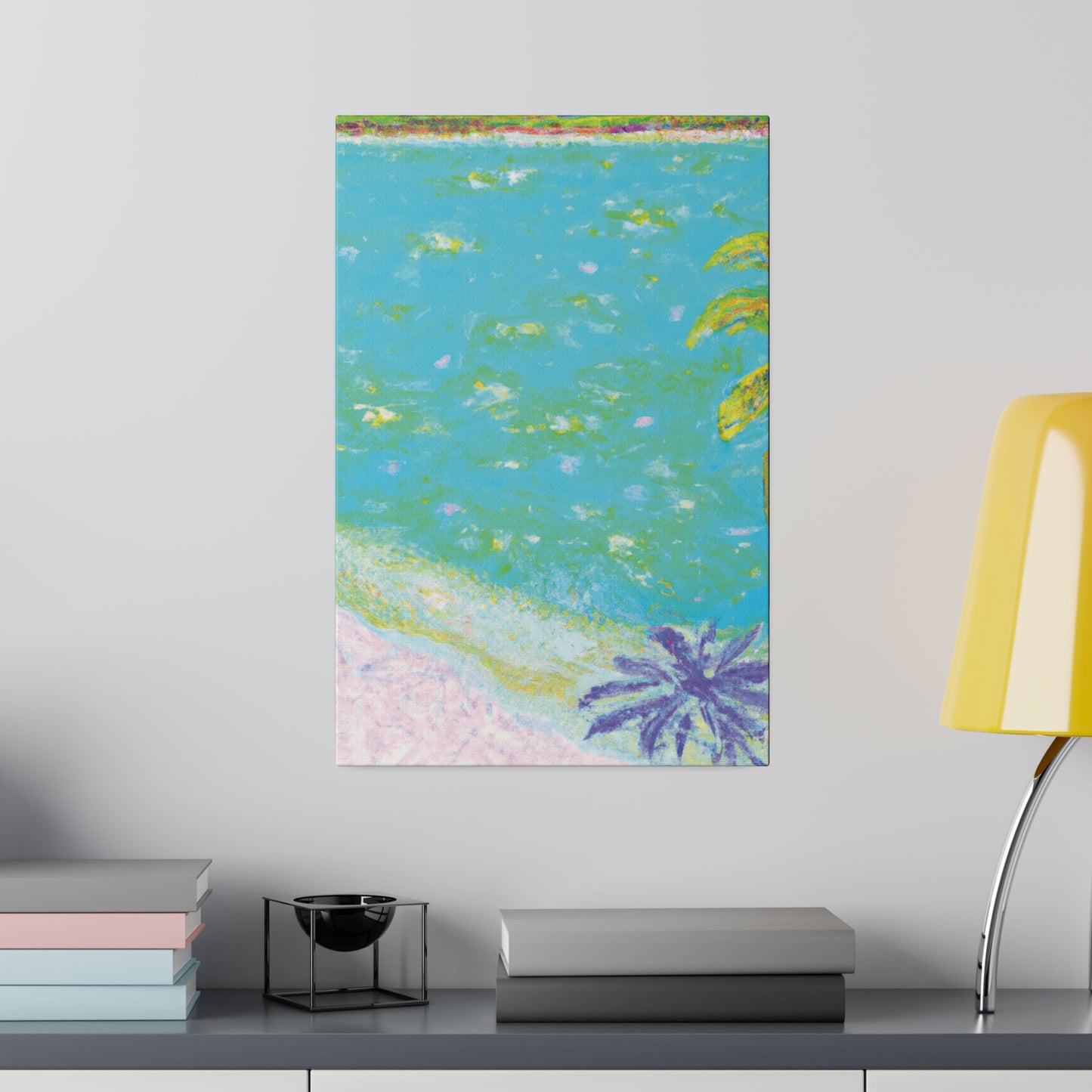 5254Q - Bahamas Ocean Painting Print | Bahamas | Ocean | Beach | Poster | Home Decor | Wall Art | Canvas