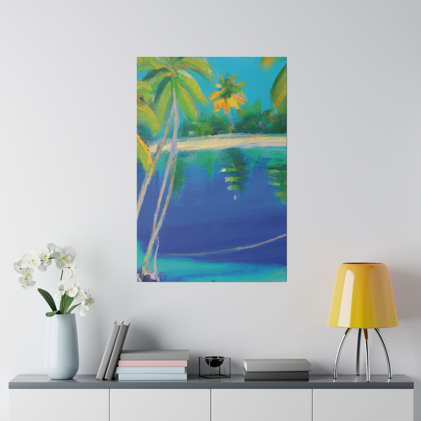 6837T - Bahamas Ocean Painting Print | Bahamas | Ocean | Beach | Poster | Home Decor | Wall Art | Canvas