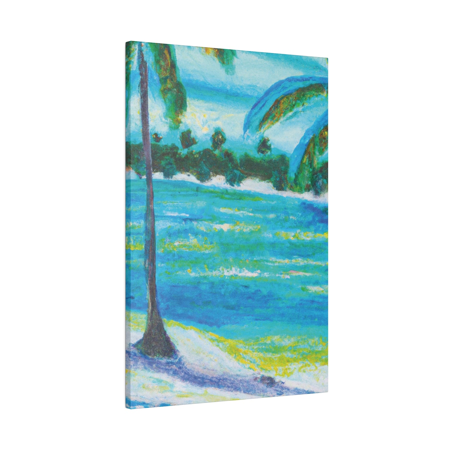 5874R - Bahamas Ocean Painting Print | Bahamas | Ocean | Beach | Poster | Home Decor | Wall Art | Canvas