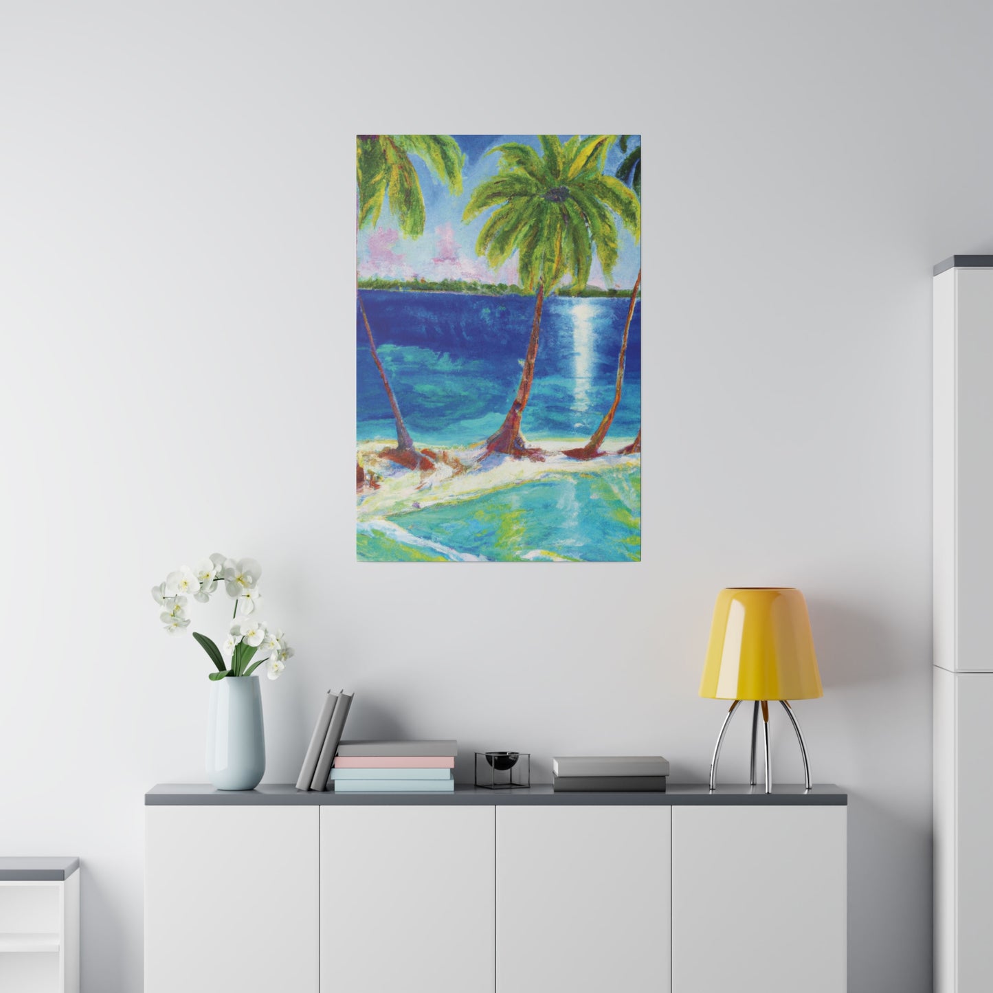 391F - Bahamas Ocean Painting Print | Bahamas | Ocean | Beach | Poster | Home Decor | Wall Art | Canvas