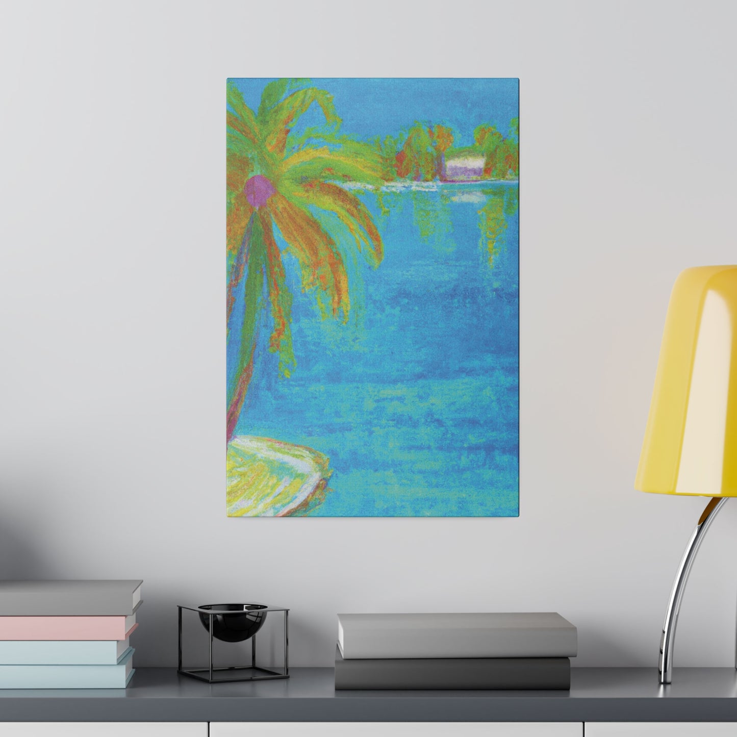 7245E - Bahamas Ocean Painting Print | Bahamas | Ocean | Beach | Poster | Home Decor | Wall Art | Canvas