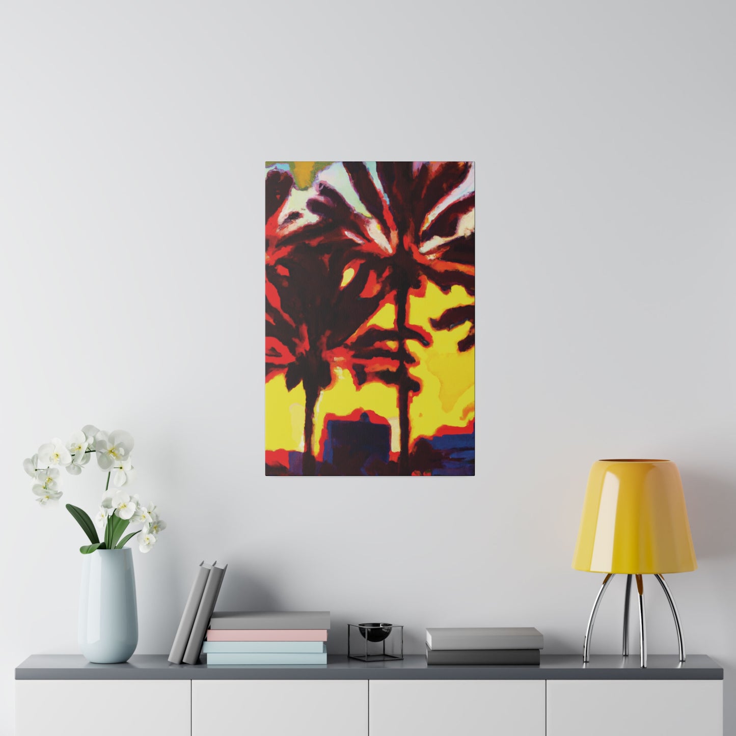 3133X - Miami Beach Sunset Painting Print | Miami | Beach | Sunset | Poster | Home Decor | Wall Art | Canvas