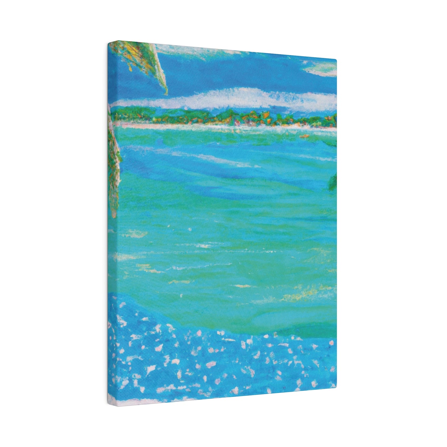 4740W - Bahamas Ocean Painting Print | Bahamas | Ocean | Beach | Poster | Home Decor | Wall Art | Canvas