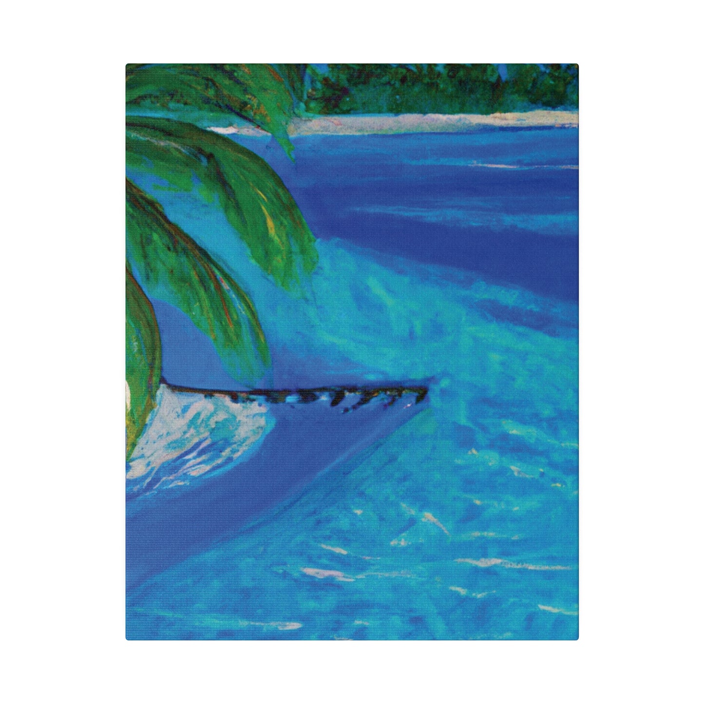 3145T - Bahamas Ocean Painting Print | Bahamas | Ocean | Beach | Poster | Home Decor | Wall Art | Canvas