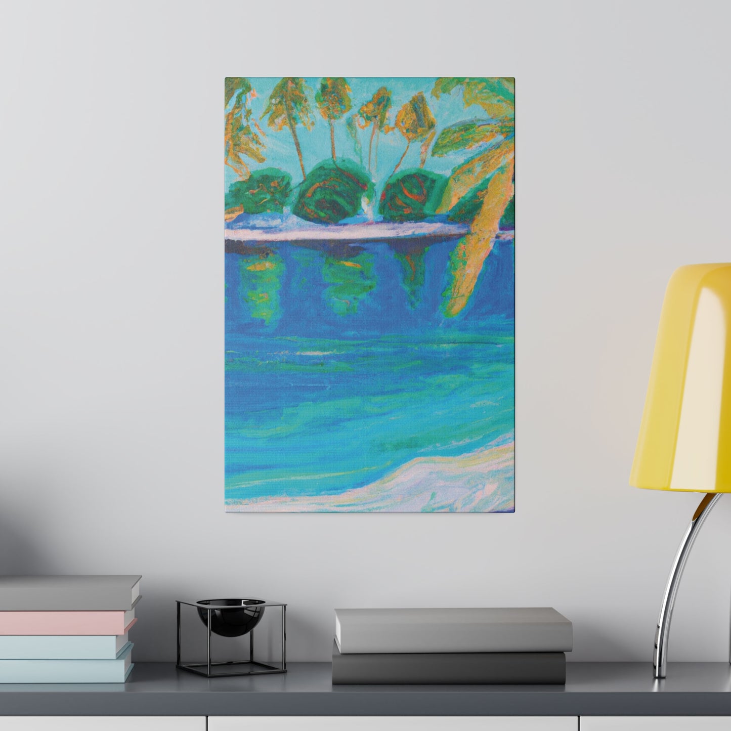 8975V - Bahamas Ocean Painting Print | Bahamas | Ocean | Beach | Poster | Home Decor | Wall Art | Canvas