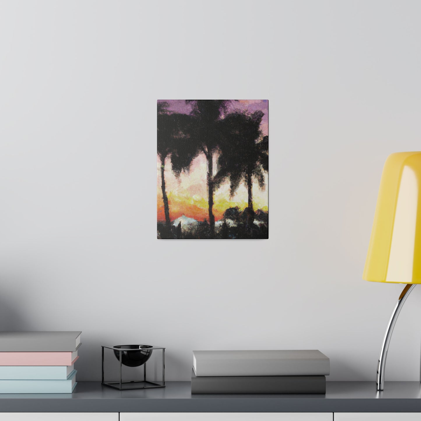 8185A - Miami Beach Sunset Painting Print | Miami | Beach | Sunset | Poster | Home Decor | Wall Art | Canvas