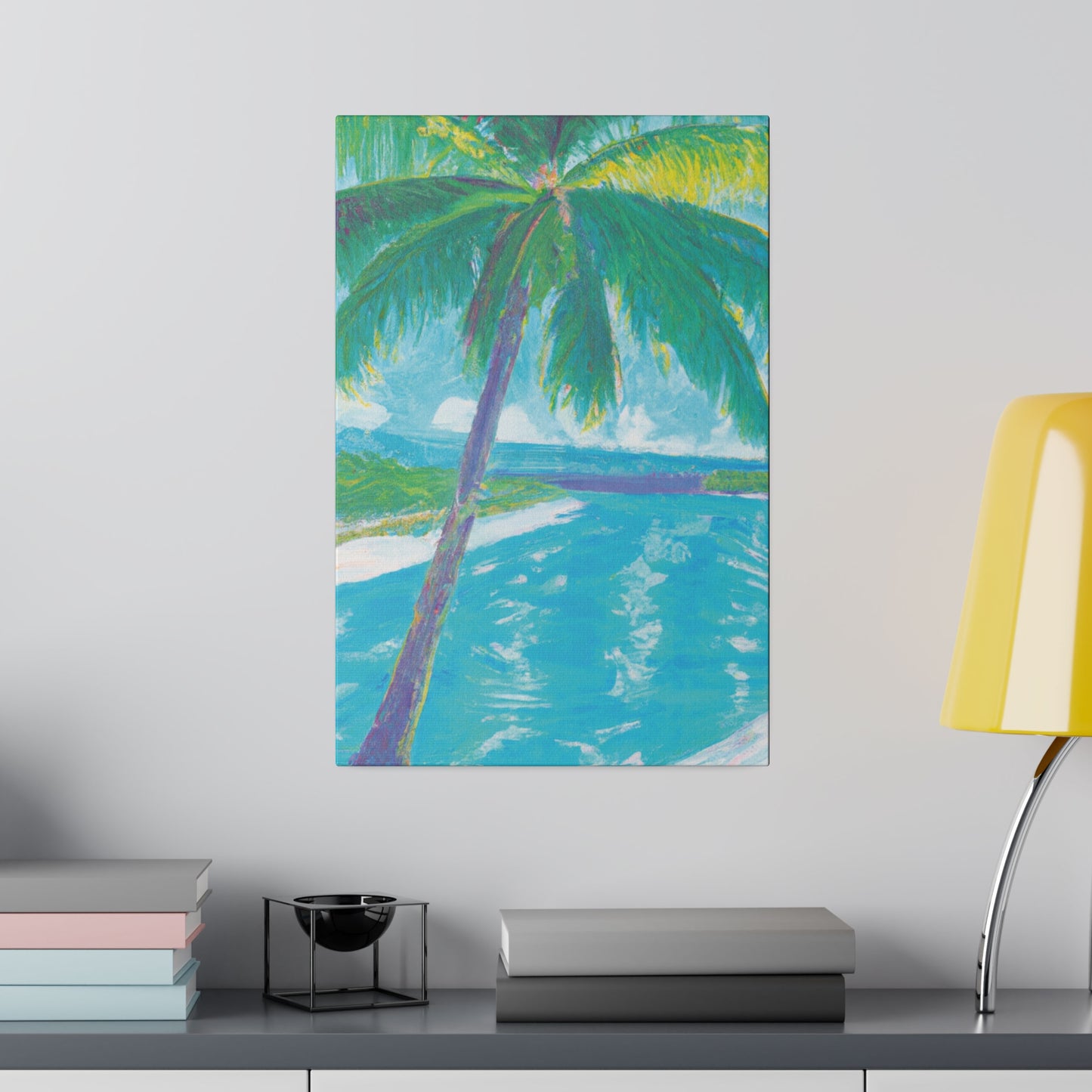 9252K - Bahamas Ocean Painting Print | Bahamas | Ocean | Beach | Poster | Home Decor | Wall Art | Canvas