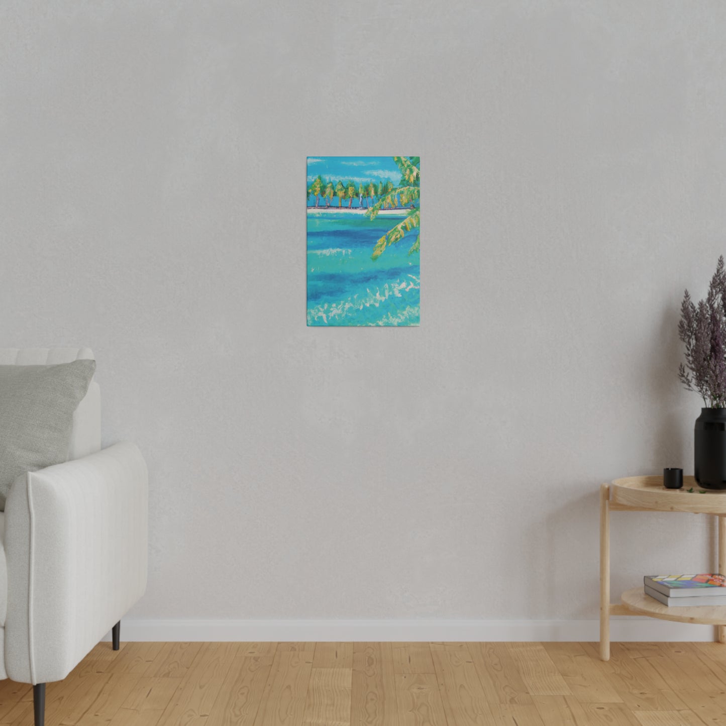 6000X - Bahamas Ocean Painting Print | Bahamas | Ocean | Beach | Poster | Home Decor | Wall Art | Canvas