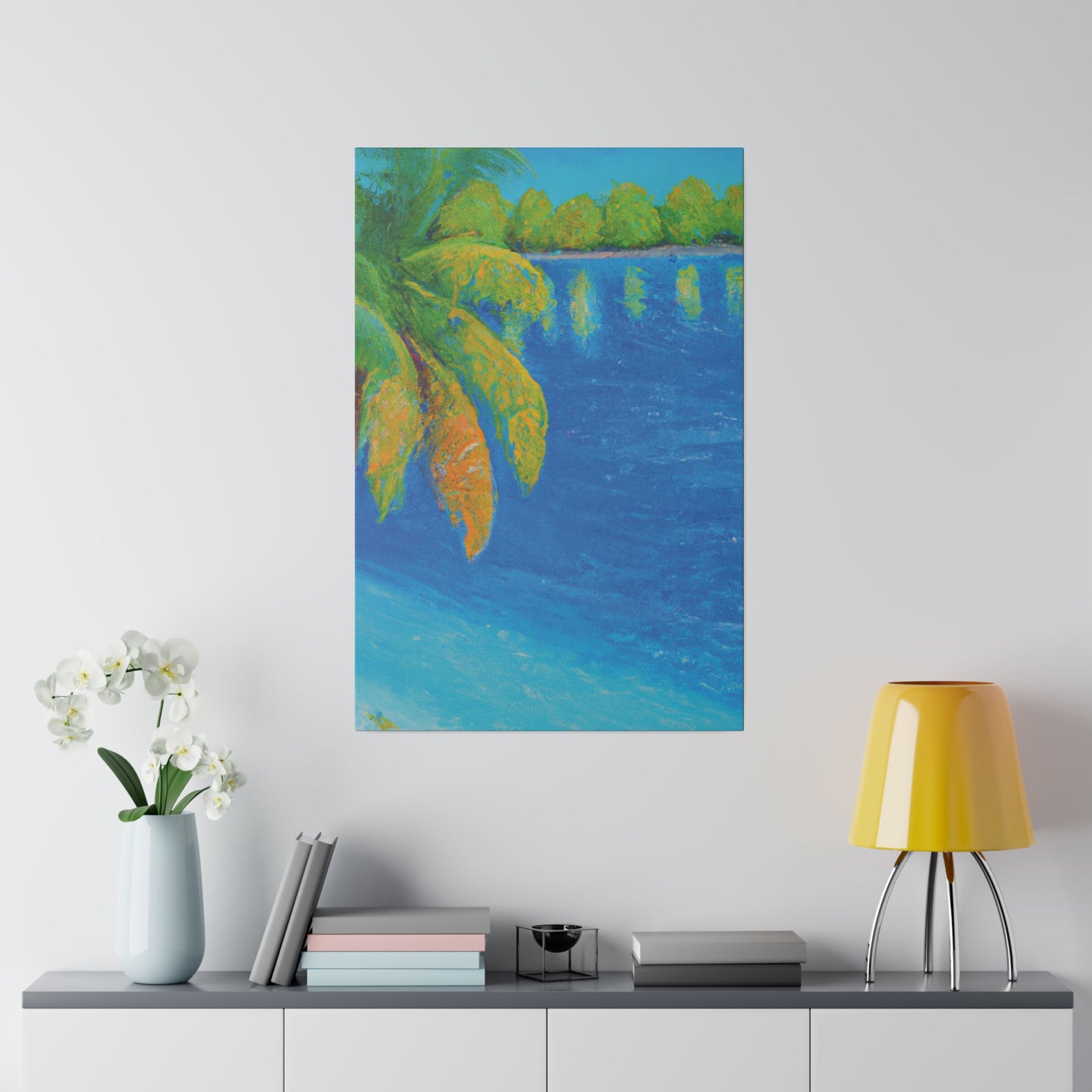 4567X - Bahamas Ocean Painting Print | Bahamas | Ocean | Beach | Poster | Home Decor | Wall Art | Canvas