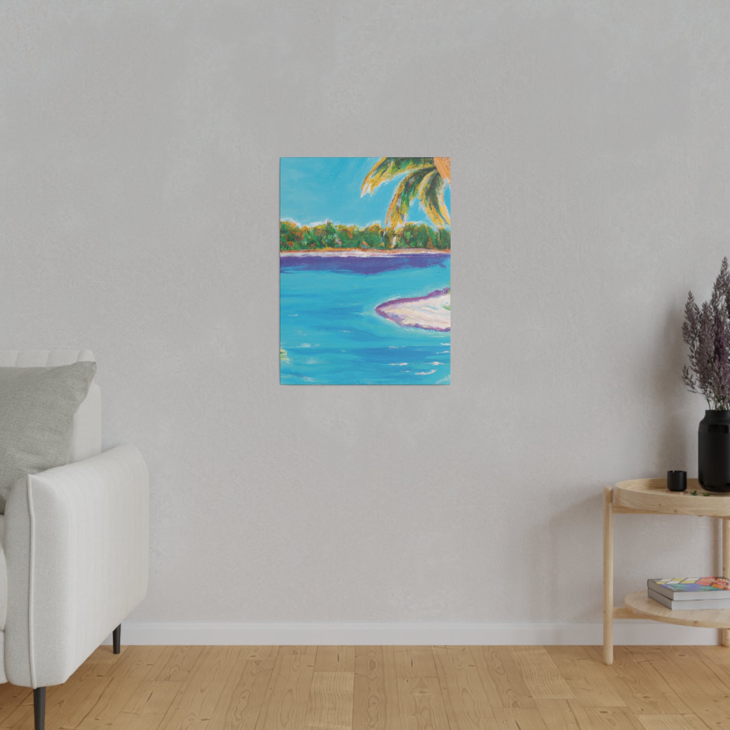 6781B - Bahamas Ocean Painting Print | Bahamas | Ocean | Beach | Poster | Home Decor | Wall Art | Canvas