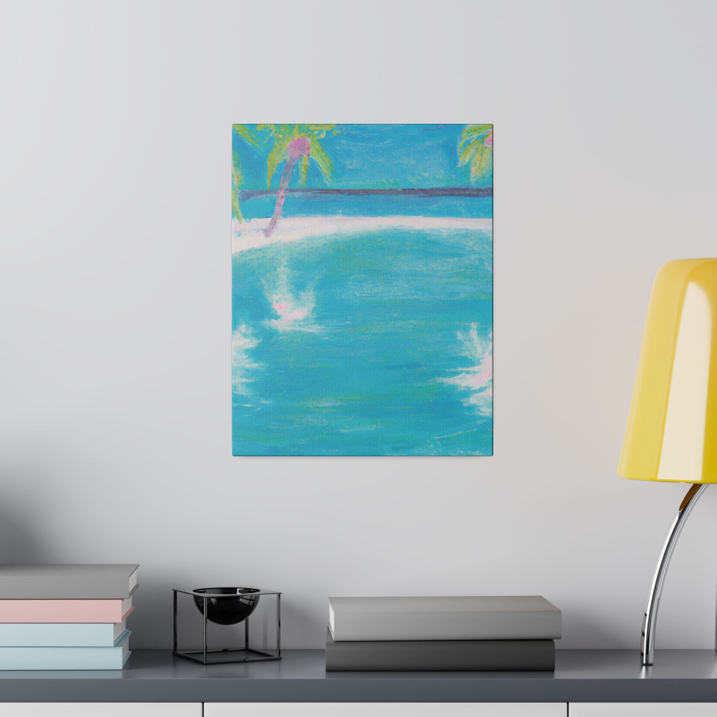 8348G - Bahamas Ocean Painting Print | Bahamas | Ocean | Beach | Poster | Home Decor | Wall Art | Canvas