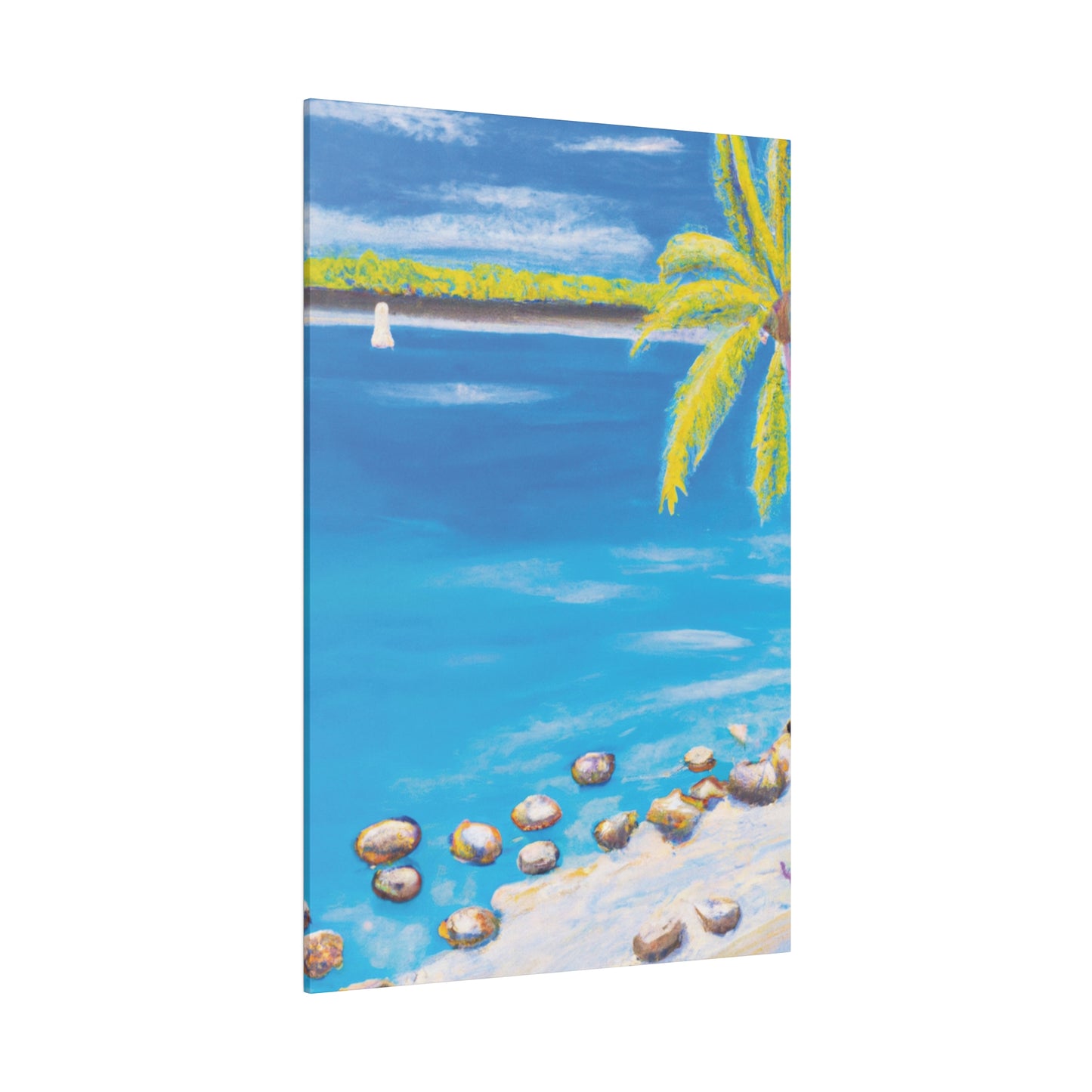8593F - Bahamas Ocean Painting Print | Bahamas | Ocean | Beach | Poster | Home Decor | Wall Art | Canvas