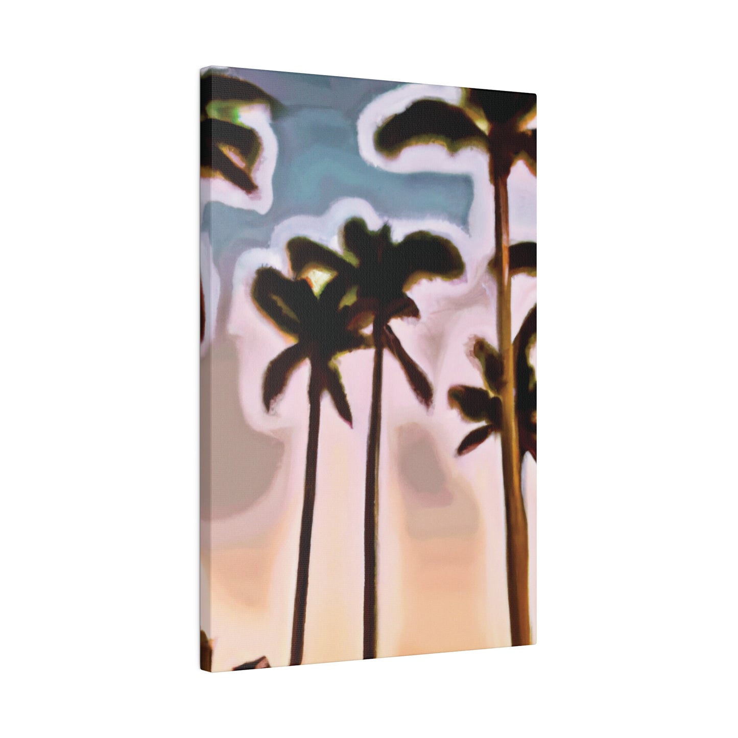 4828Q - Miami Beach Sunset Painting Print | Miami | Beach | Sunset | Poster | Home Decor | Wall Art | Canvas