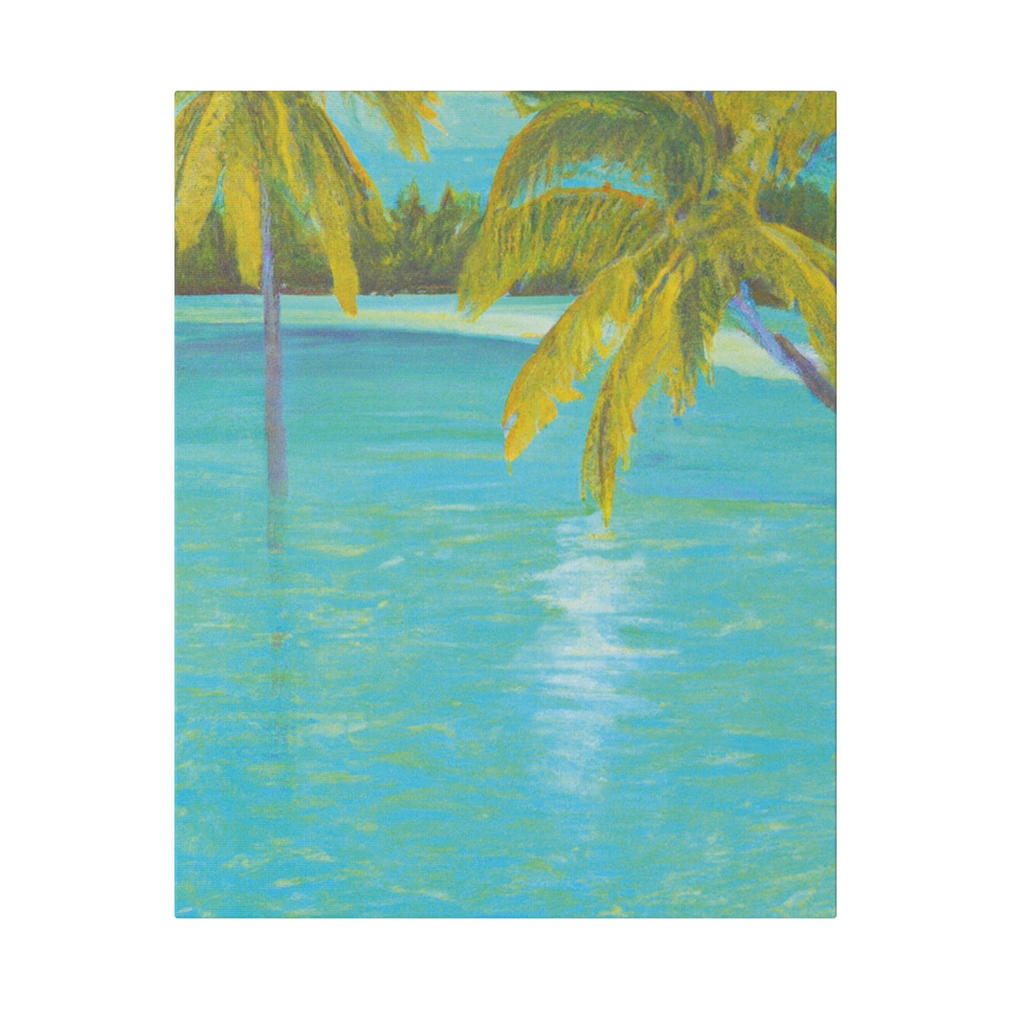 3412M - Bahamas Ocean Painting Print | Bahamas | Ocean | Beach | Poster | Home Decor | Wall Art | Canvas